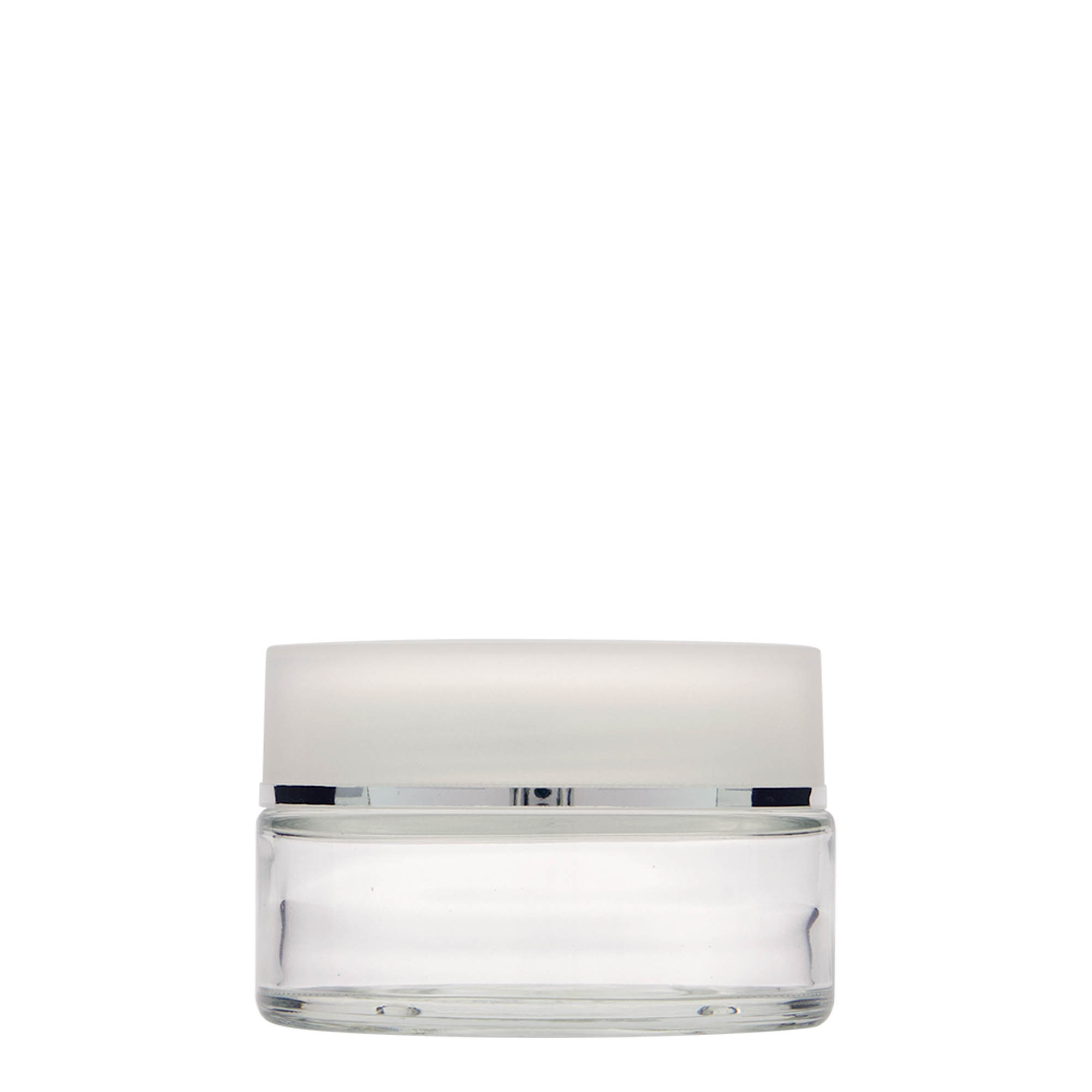 100 ml Tiegel 'Clear Edition', Glas, Mündung: Schraubverschluss