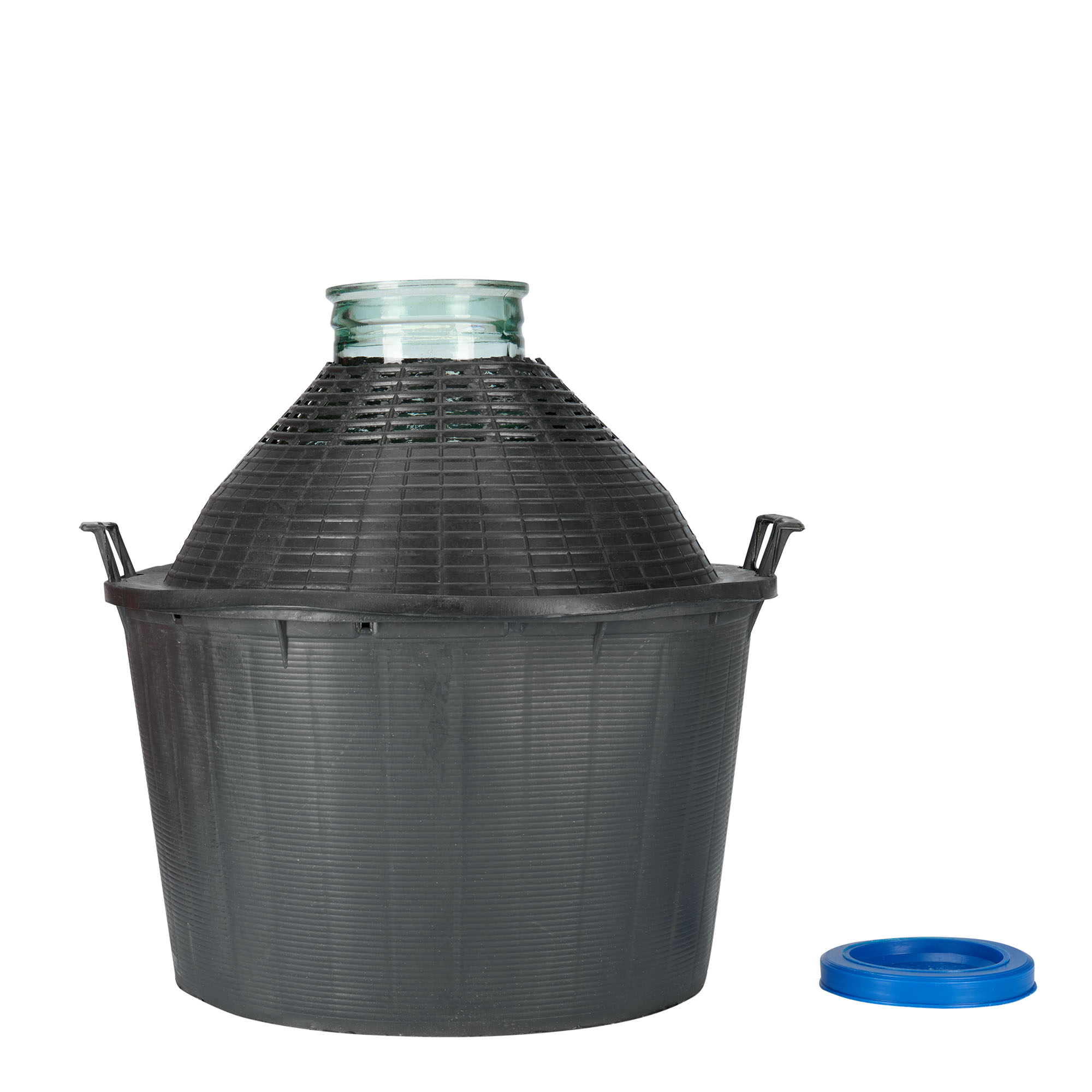 34 l Ballonflasche Weithals, Glas, Mündung: Stülpdeckel 34 l Ballonflasche Weithals, Glas, Mündung: Stülpdeckel