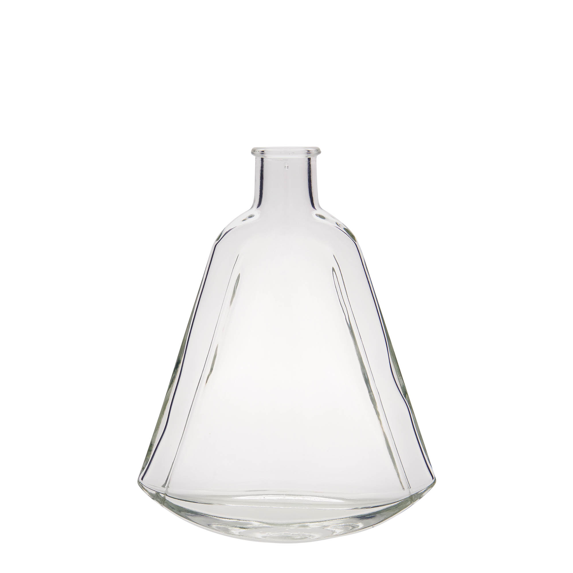 200 ml Glasflasche 'Maurizio', oval, Mündung: Kork 200 ml Glasflasche 'Maurizio', oval, Mündung: Kork
