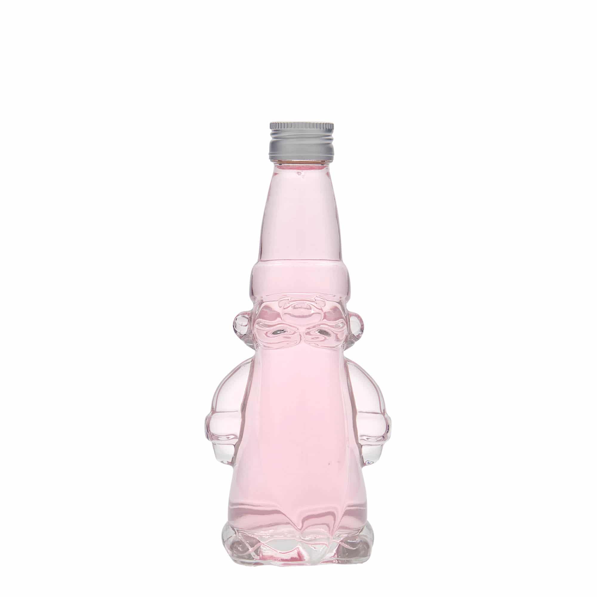200 ml Glasflasche 'Weihnachtswichtel', Mündung: PP 28