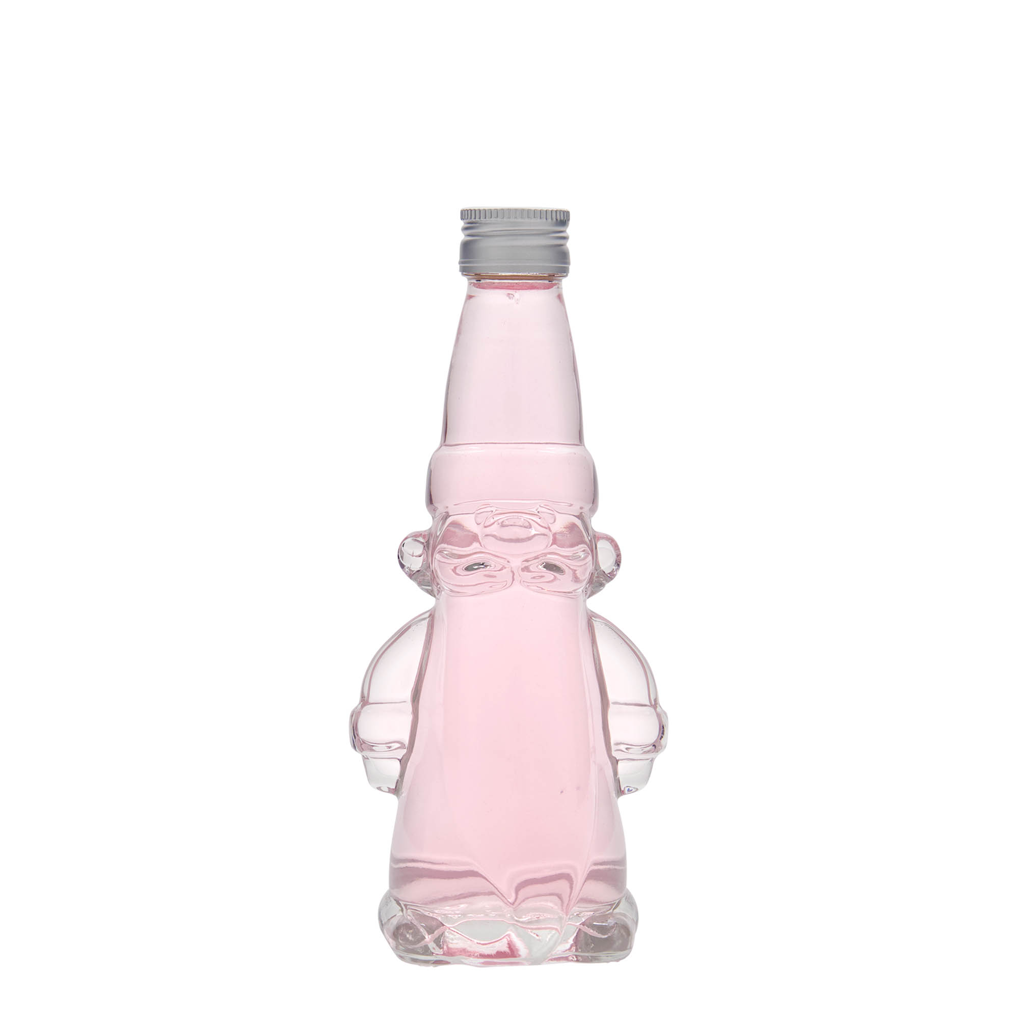 200 ml Glasflasche „Weihnachtswichtel“, Mündung: PP 28