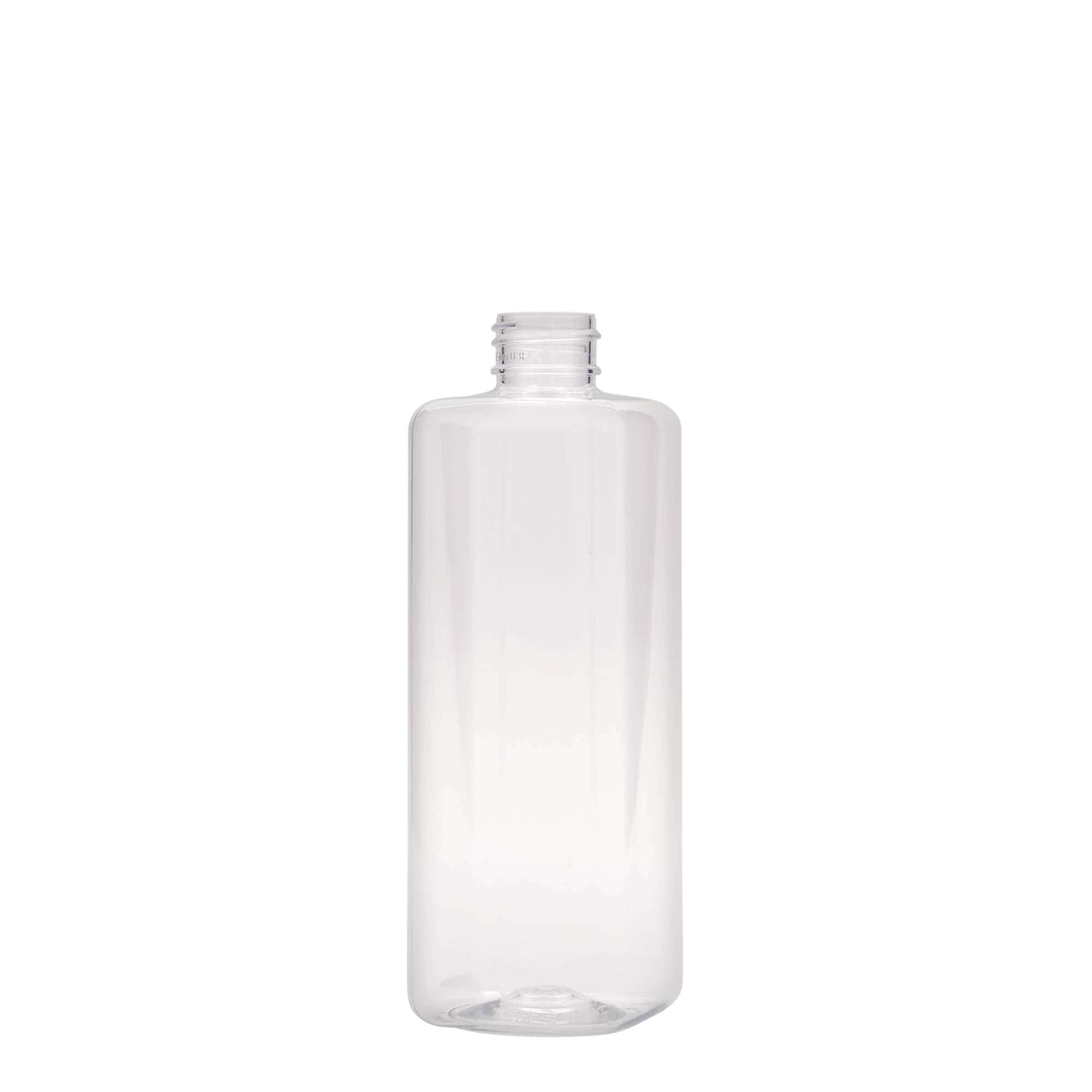 300 ml PET-Flasche „Karl“, quadratisch, Kunststoff, Mündung:  24/410