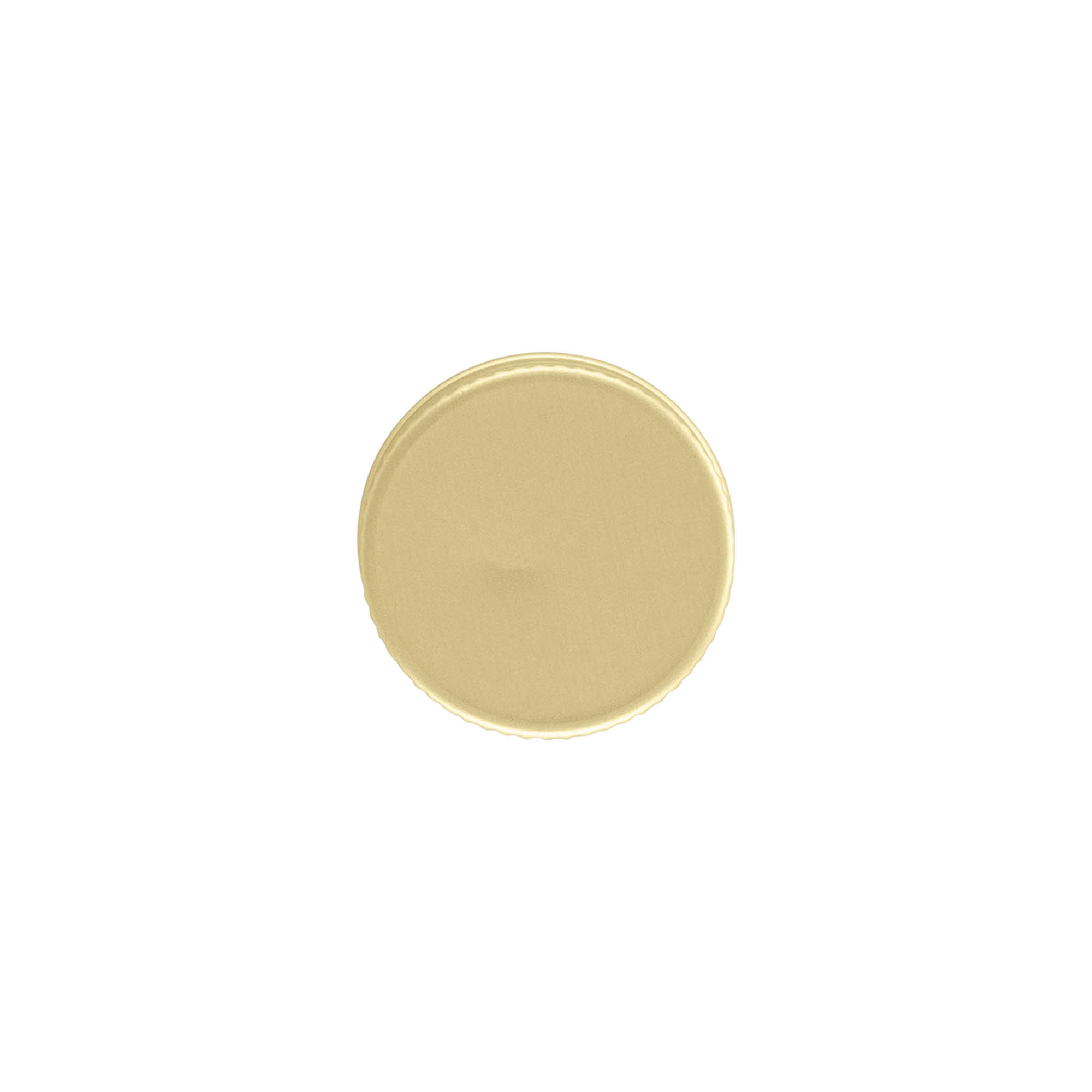 Schraubverschluss, Metall, gold, für Mündung: PP 31,5 Schraubverschluss, Metall, gold, für Mündung: PP 31,5