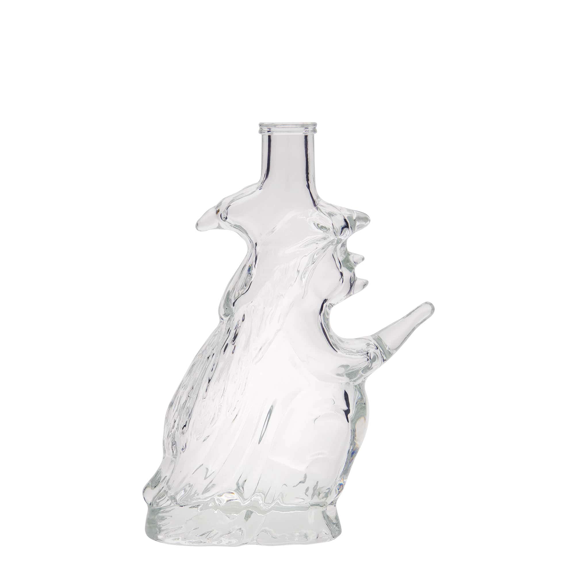 200 ml Glasflasche „Hexe“, Mündung: Kork