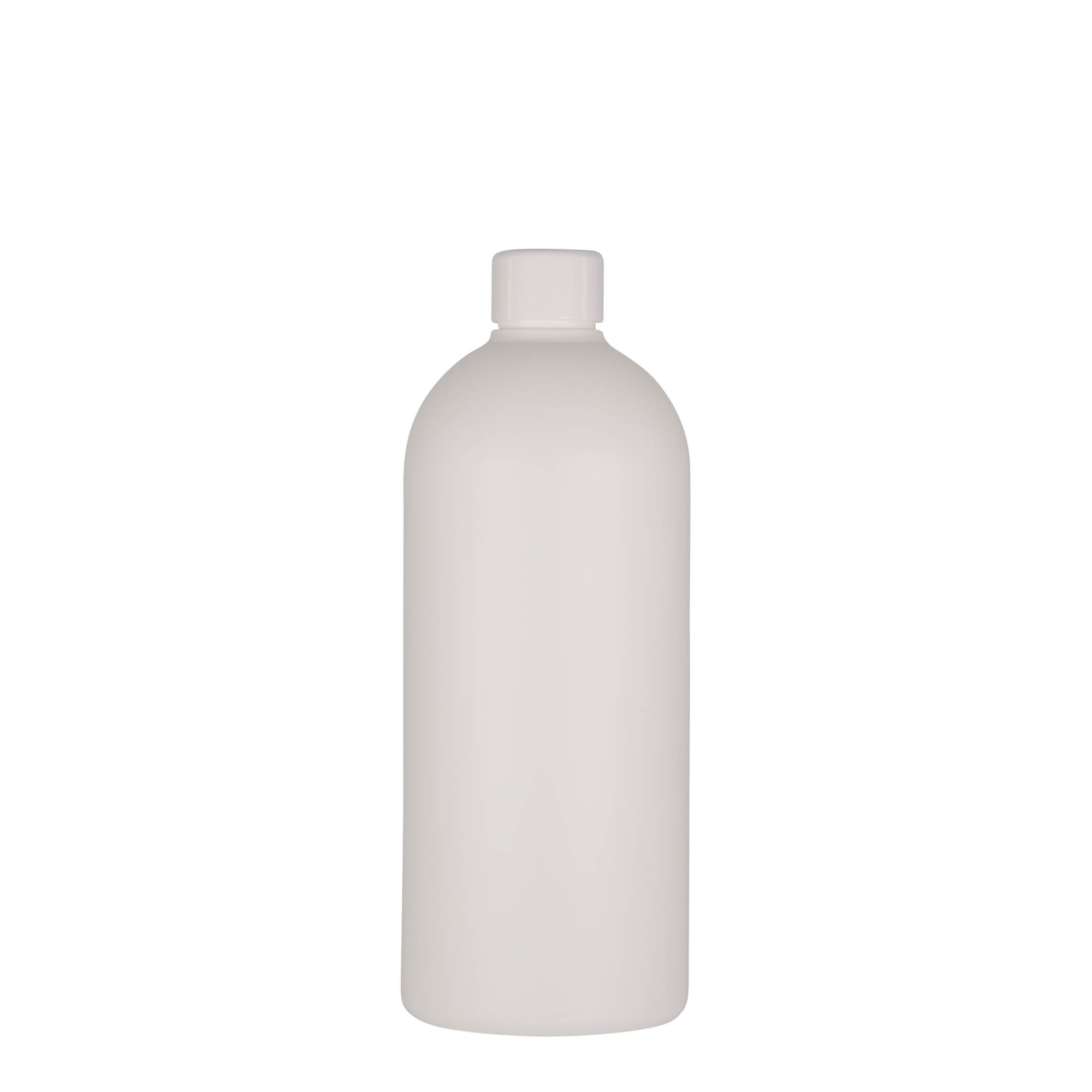 500 ml Kunststoffflasche „Tuffy“, HDPE, weiß, Mündung:  24/410