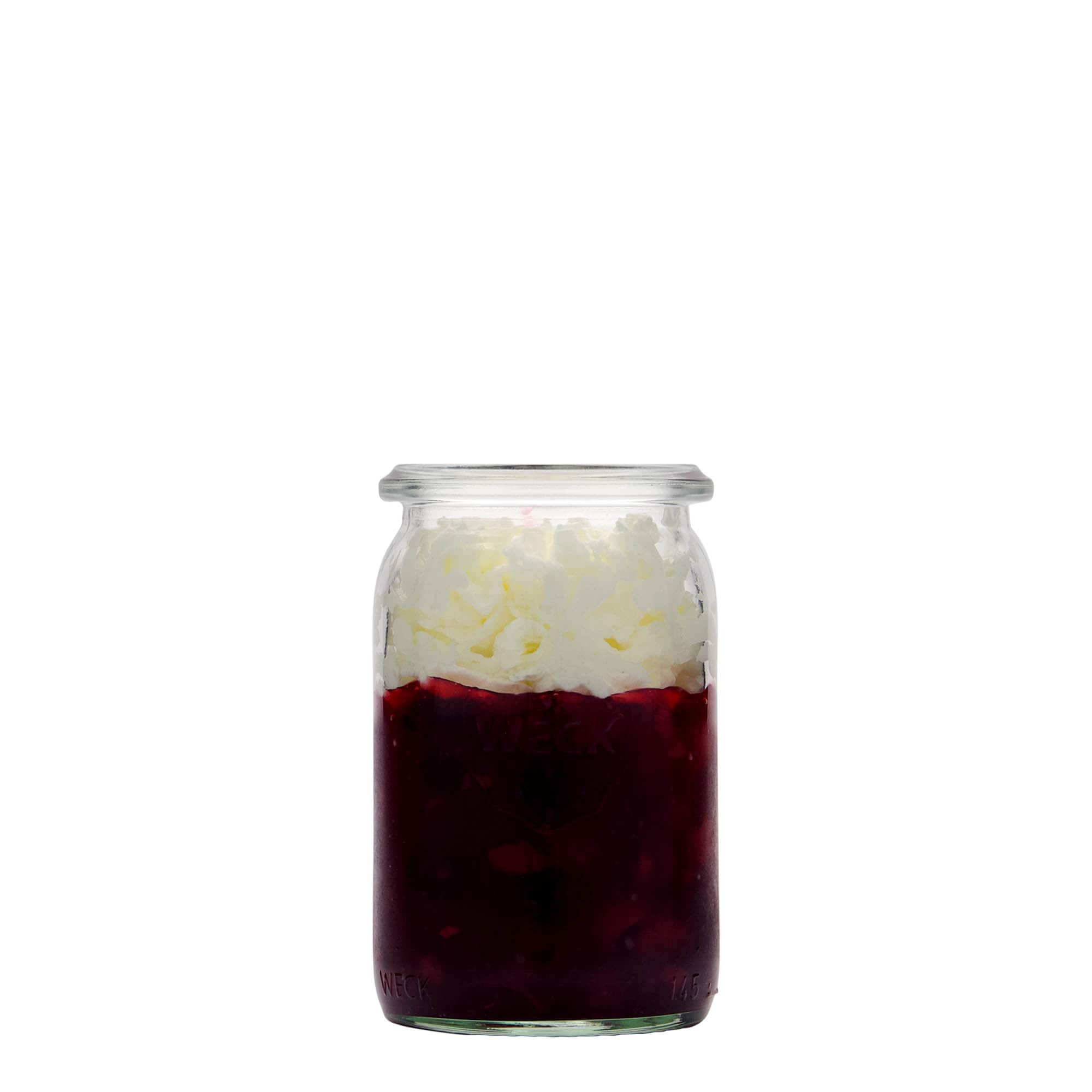 145 ml WECK-Zylinderglas, Mündung: Rundrand