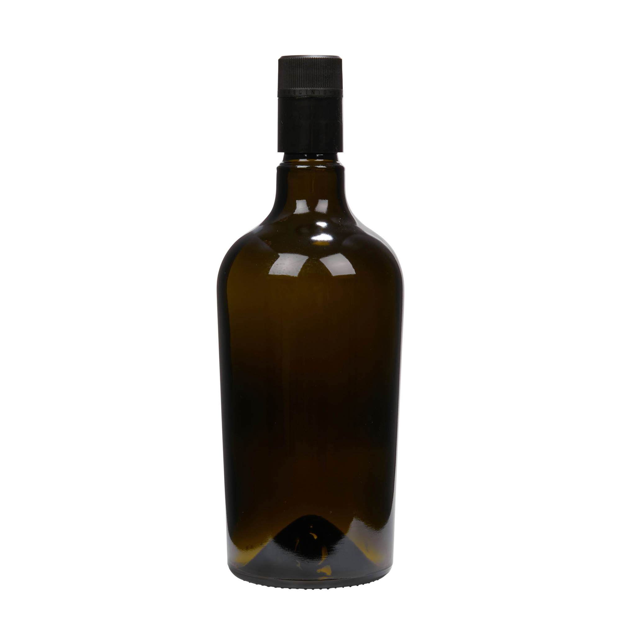 750 ml Essig-/Ölflasche 'Oleum', Glas, antikgrün, Mündung: DOP 750 ml Essig-/Ölflasche 'Oleum', Glas, antikgrün, Mündung: DOP