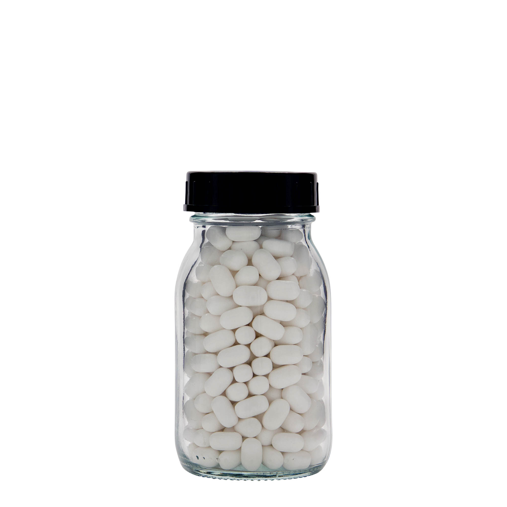 150 ml Weithalsglas, Mündung: DIN 45 150 ml Weithalsglas, Mündung: DIN 45