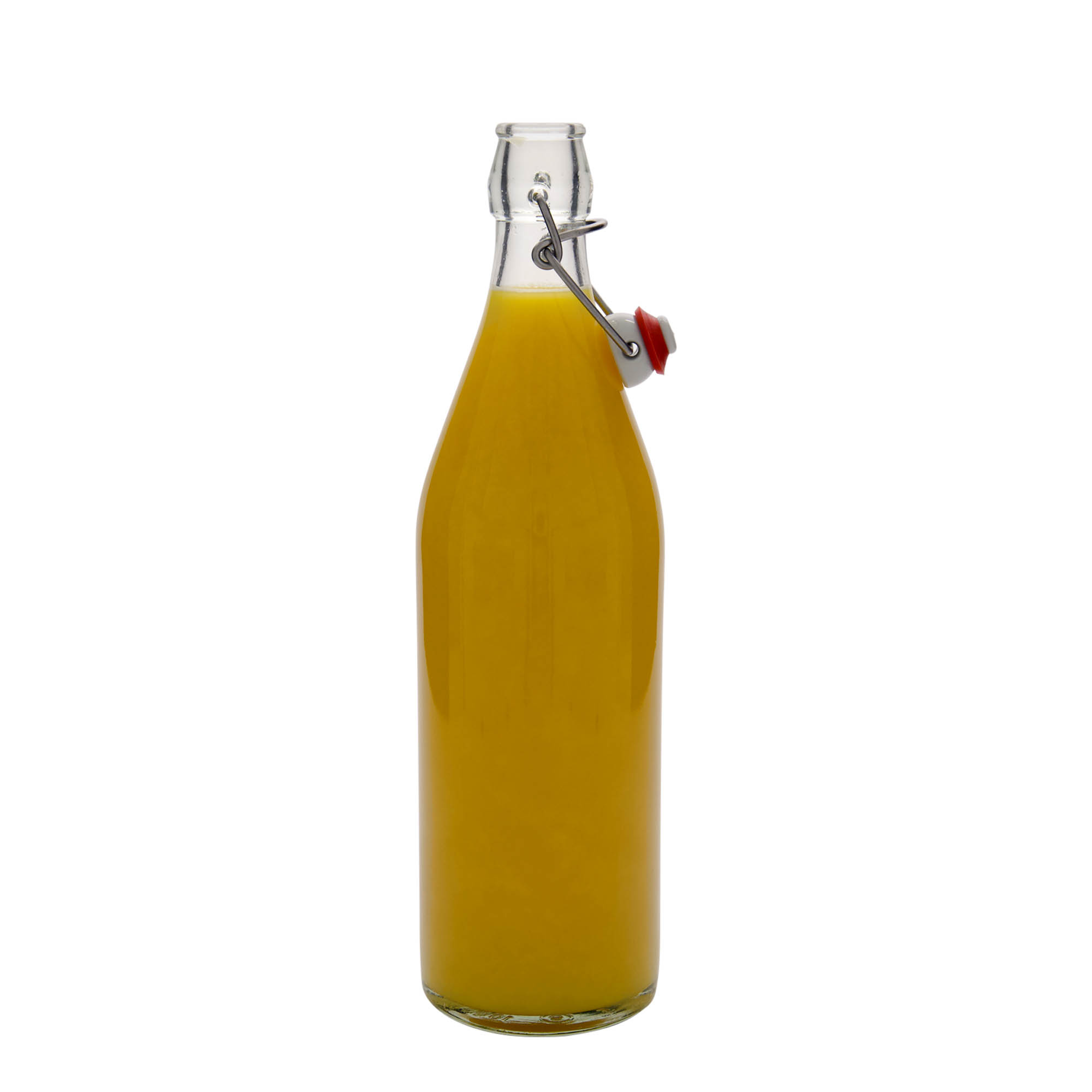 1.000 ml Glasflasche 'Giara', Mündung: Bügelverschluss 1.000 ml Glasflasche 'Giara', Mündung: Bügelverschluss
