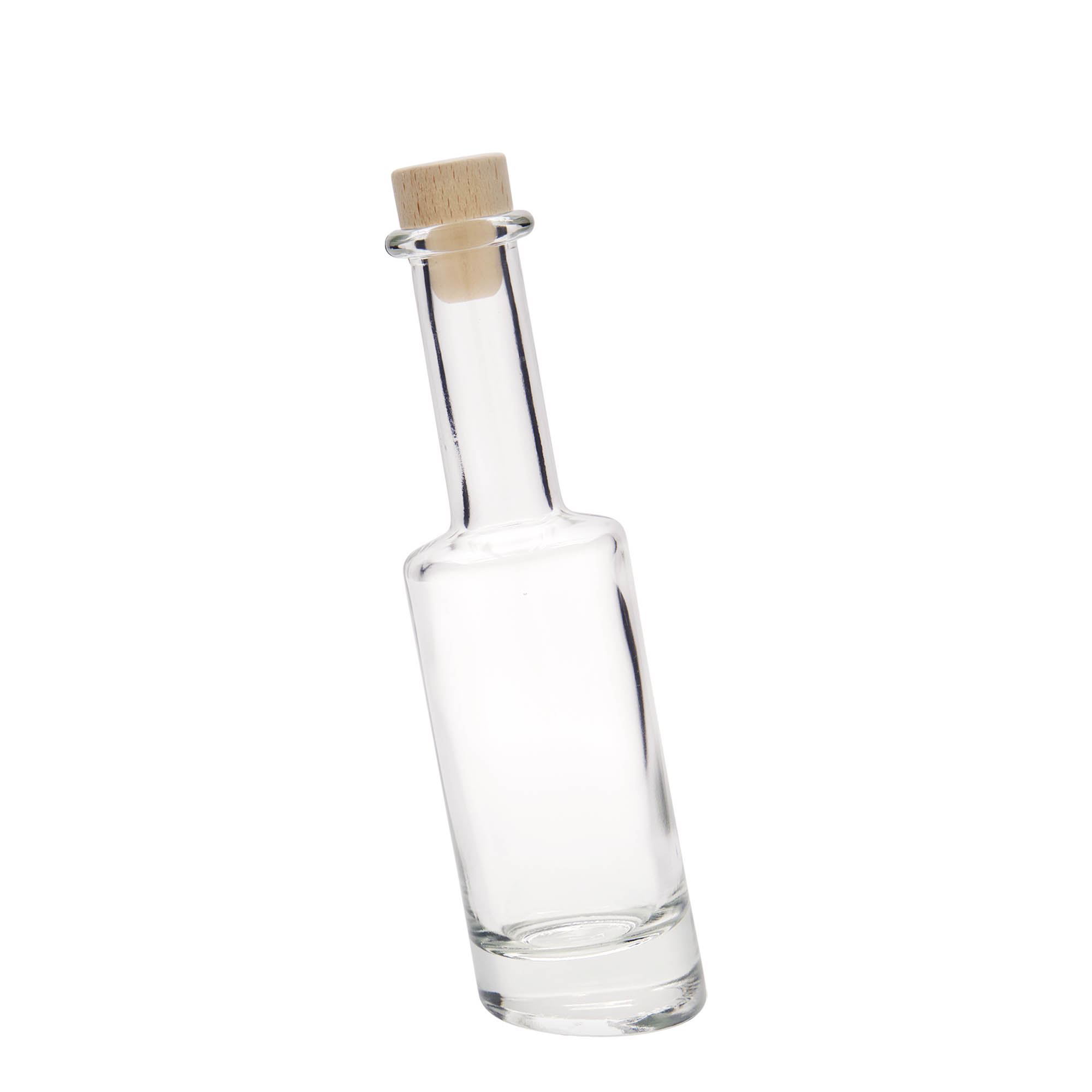 200 ml Glasflasche 'Bounty', Mündung: Kork