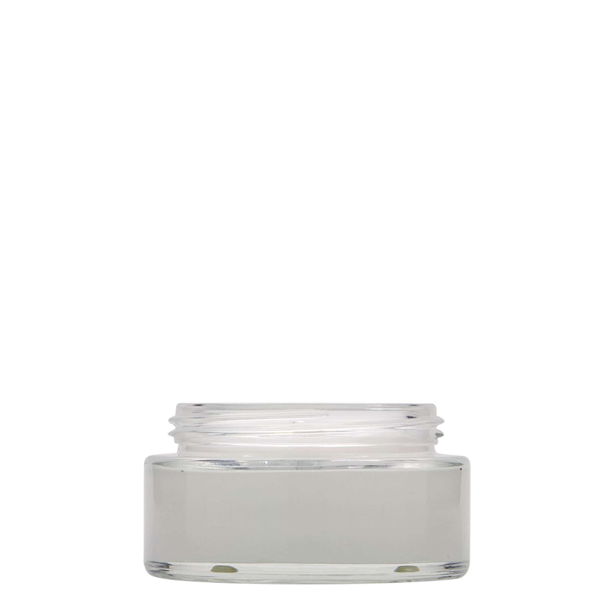 100 ml Tiegel 'Clear Edition', Glas, Mündung: Schraubverschluss
