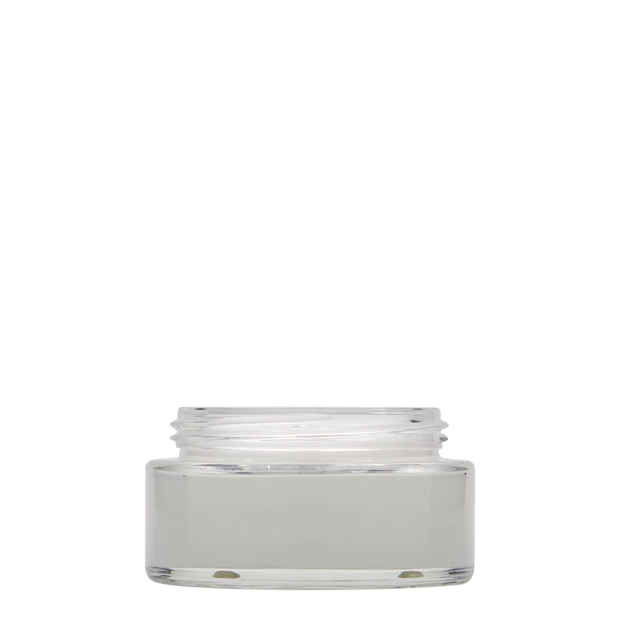 100 ml Tiegel „Clear Edition“, Glas, Mündung: Schraubverschluss