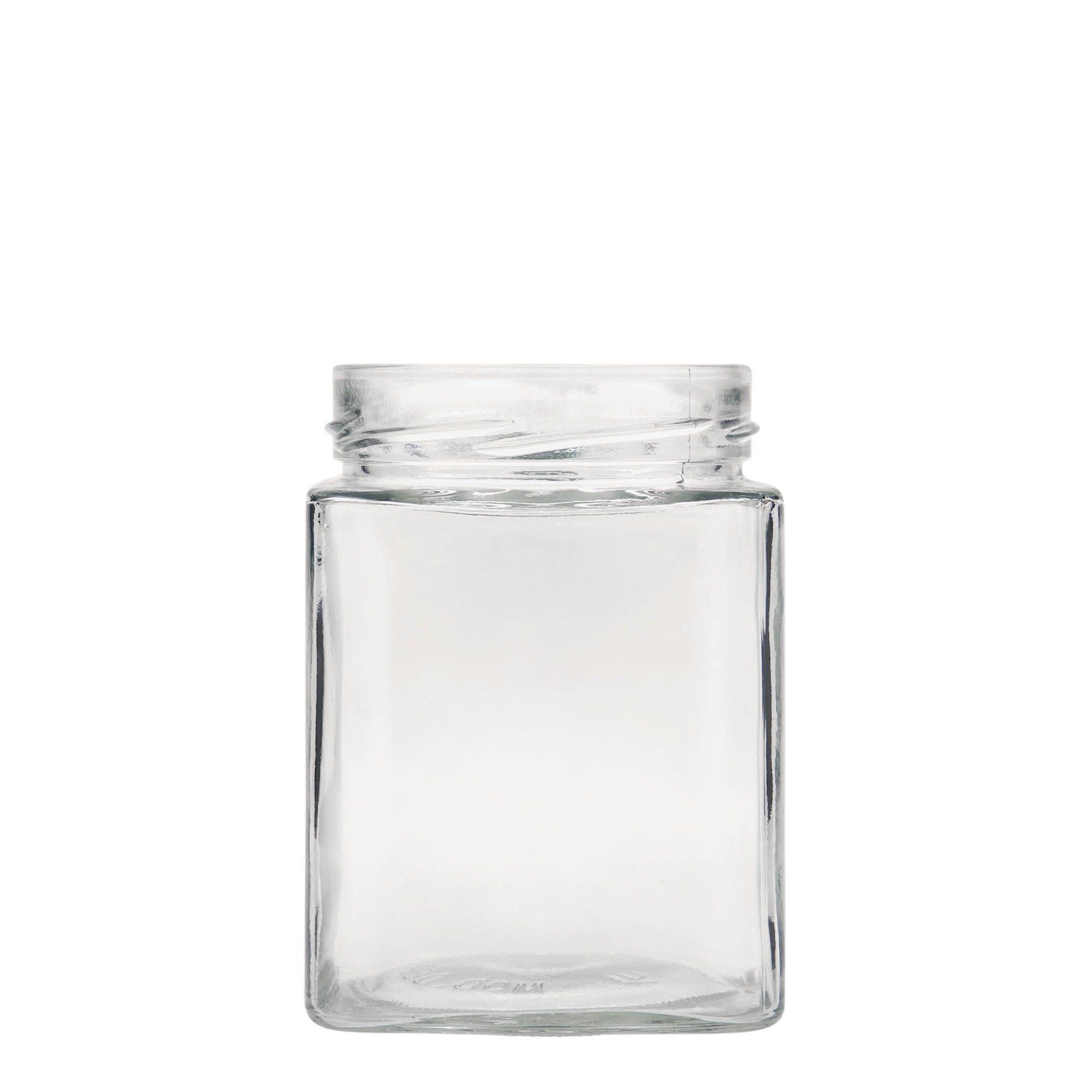580 ml Vierkantglas „Ikarus“, Mündung: Deep-Twist-off (DTO 82)