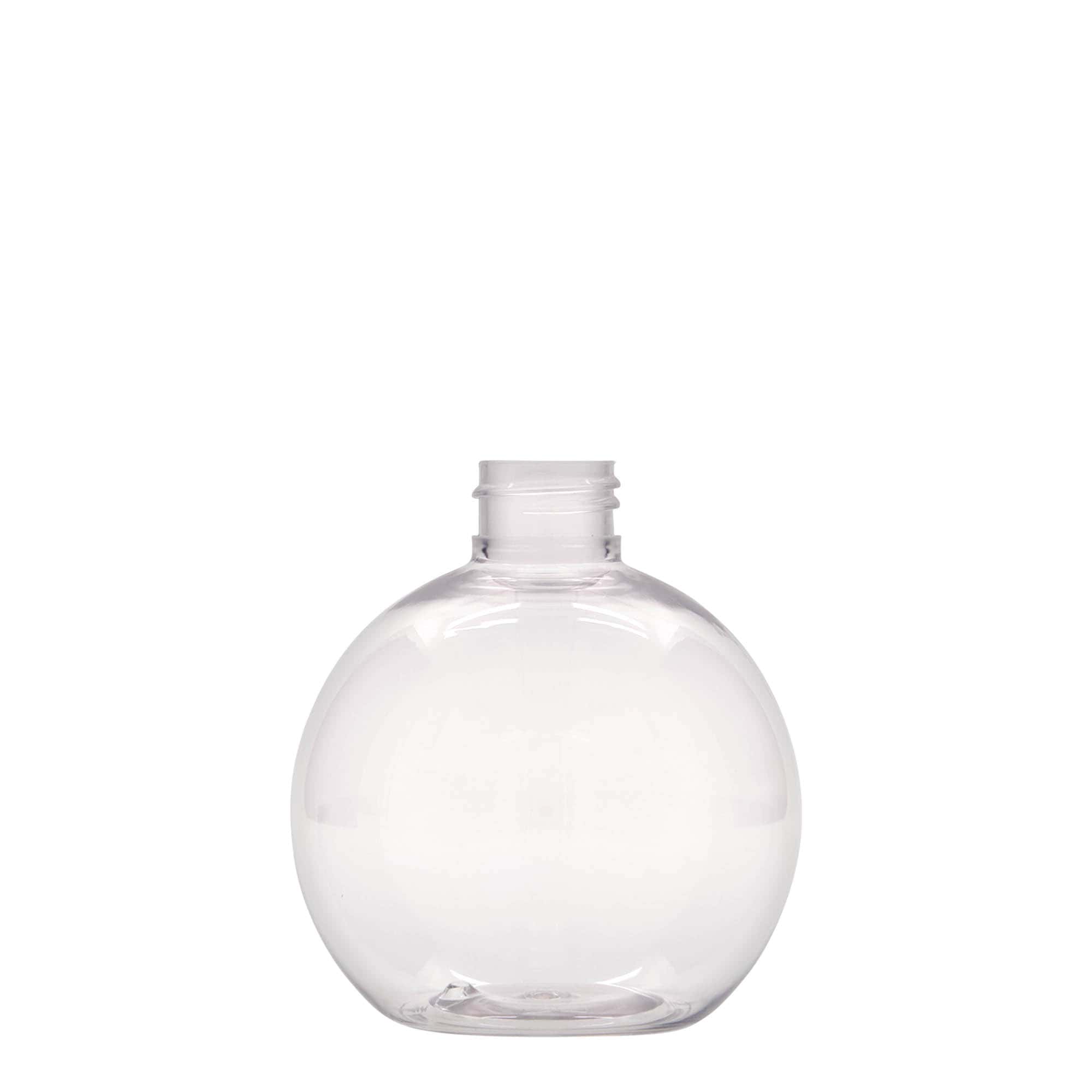 250 ml PET-Flasche 'Perry', rund, Kunststoff, Mündung: 24/410