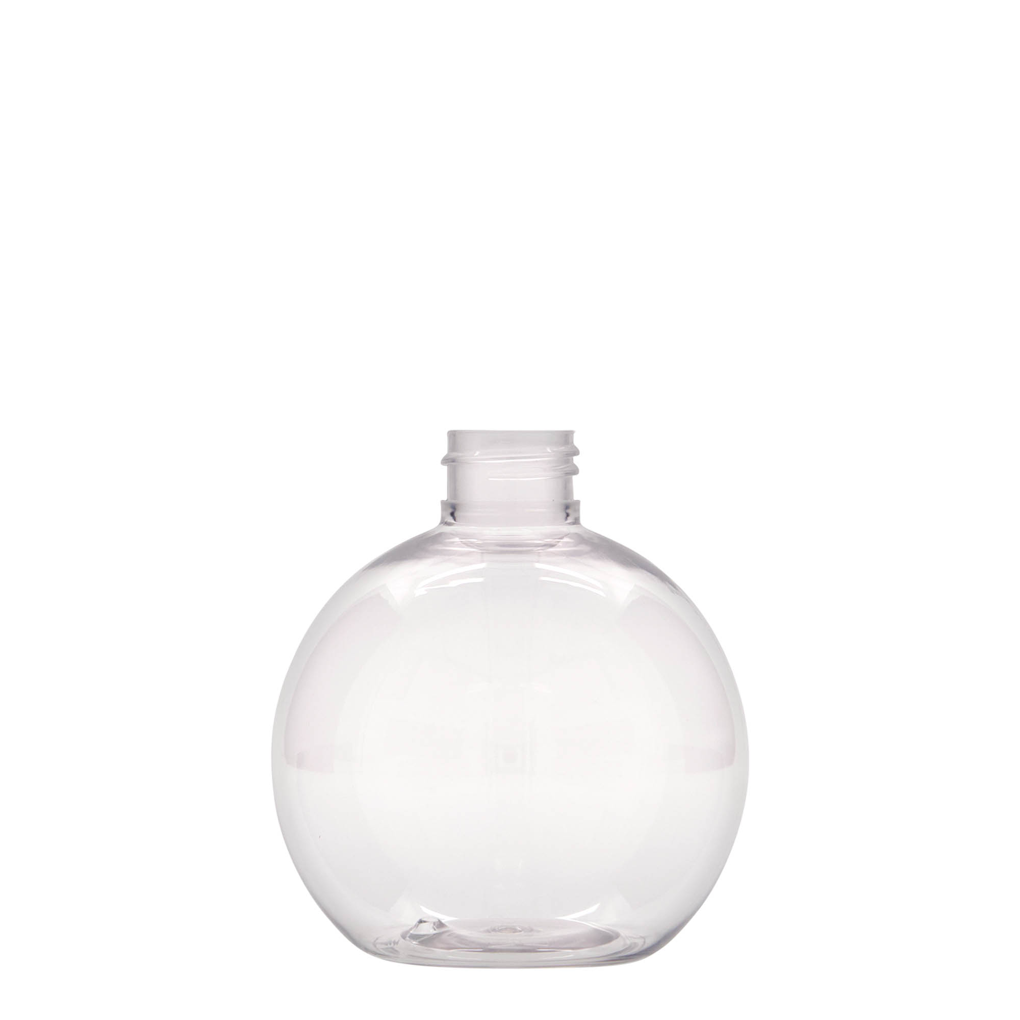 250 ml PET-Flasche „Perry“, rund, Kunststoff, Mündung:  24/410