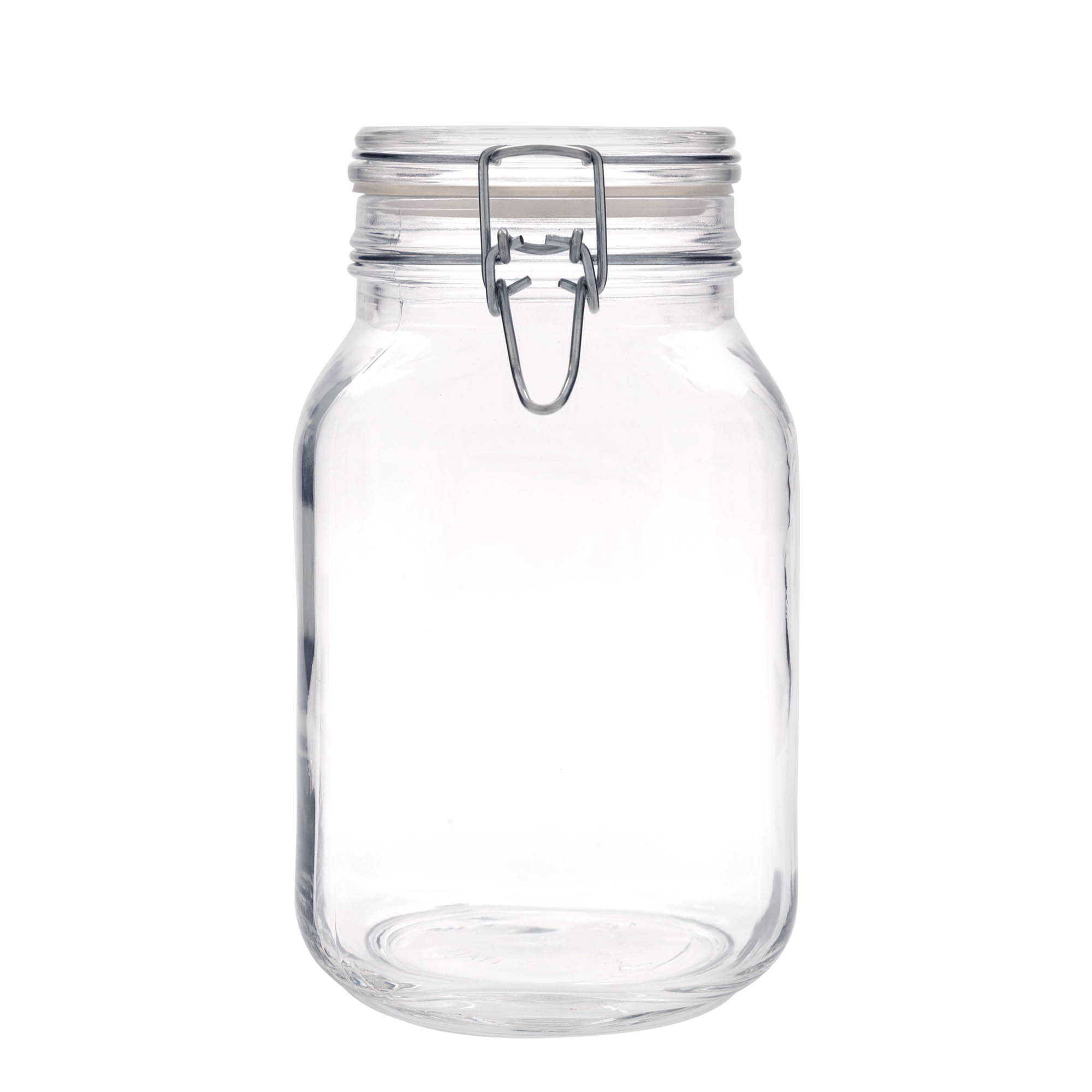 2.000 ml Drahtbügelglas „Fido“, quadratisch, Mündung: Drahtbügelverschluss 2.000 ml Drahtbügelglas „Fido“, quadratisch, Mündung: Drahtbügelverschluss
