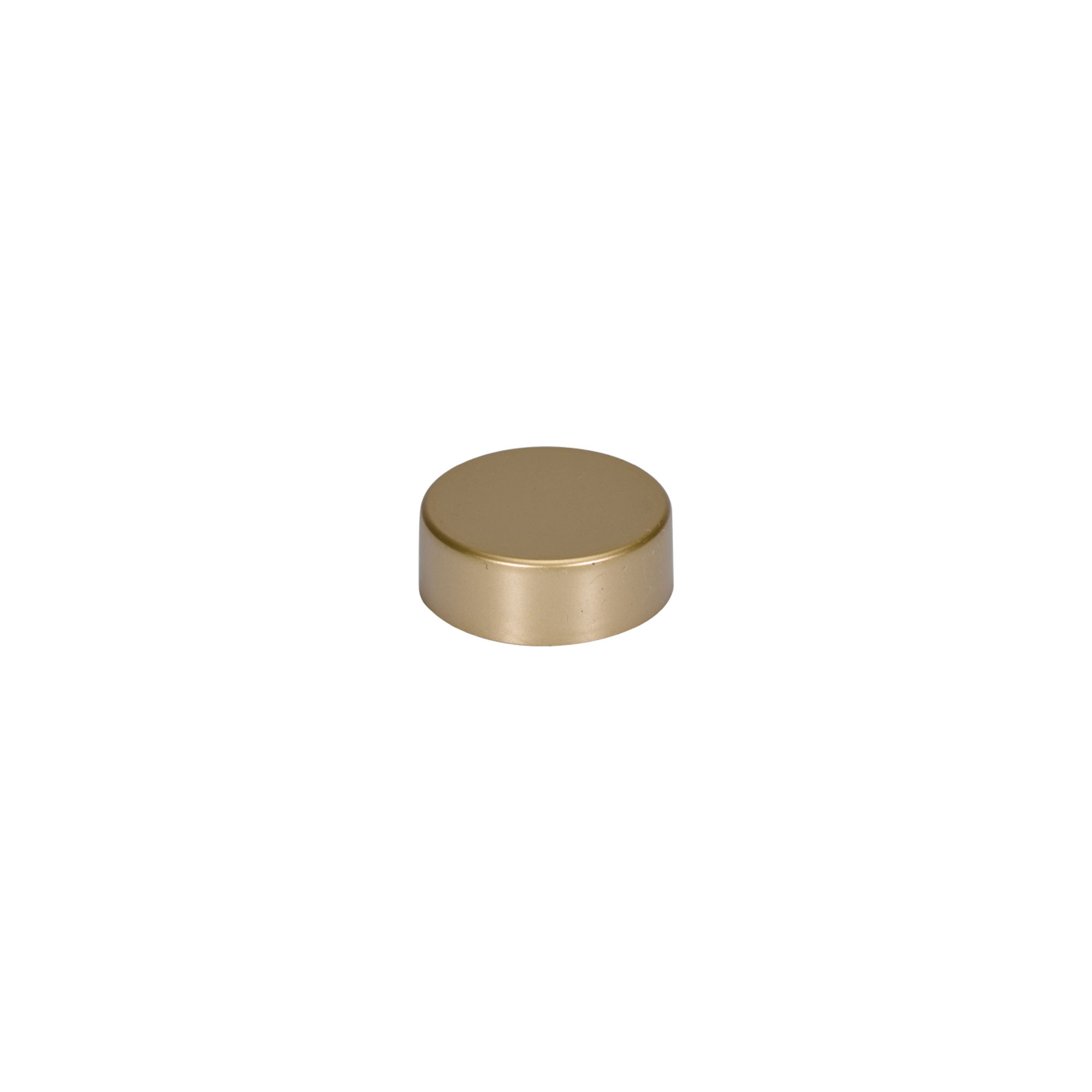 Schraubverschluss, ABS-Kunststoff, gold-matt, für Mündung: GPI 33/400 Schraubverschluss, ABS-Kunststoff, gold-matt, für Mündung: GPI 33/400