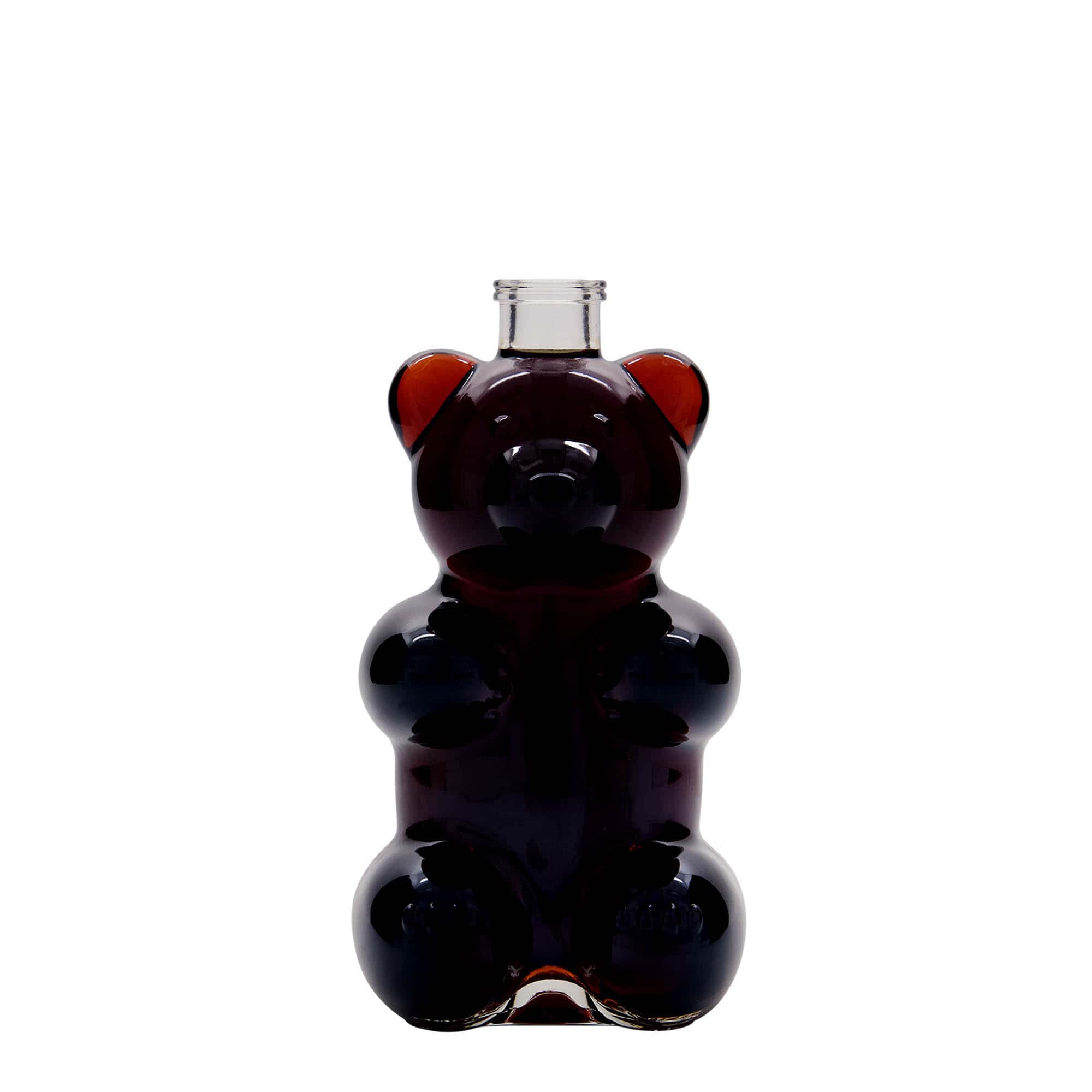 350 ml Glasflasche „Bär“, Mündung: Kork
