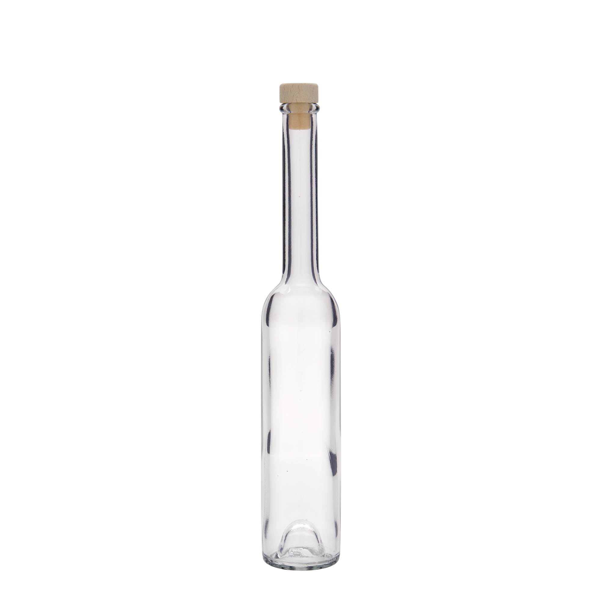 100 ml Glasflasche „Platina“, Mündung: Kork