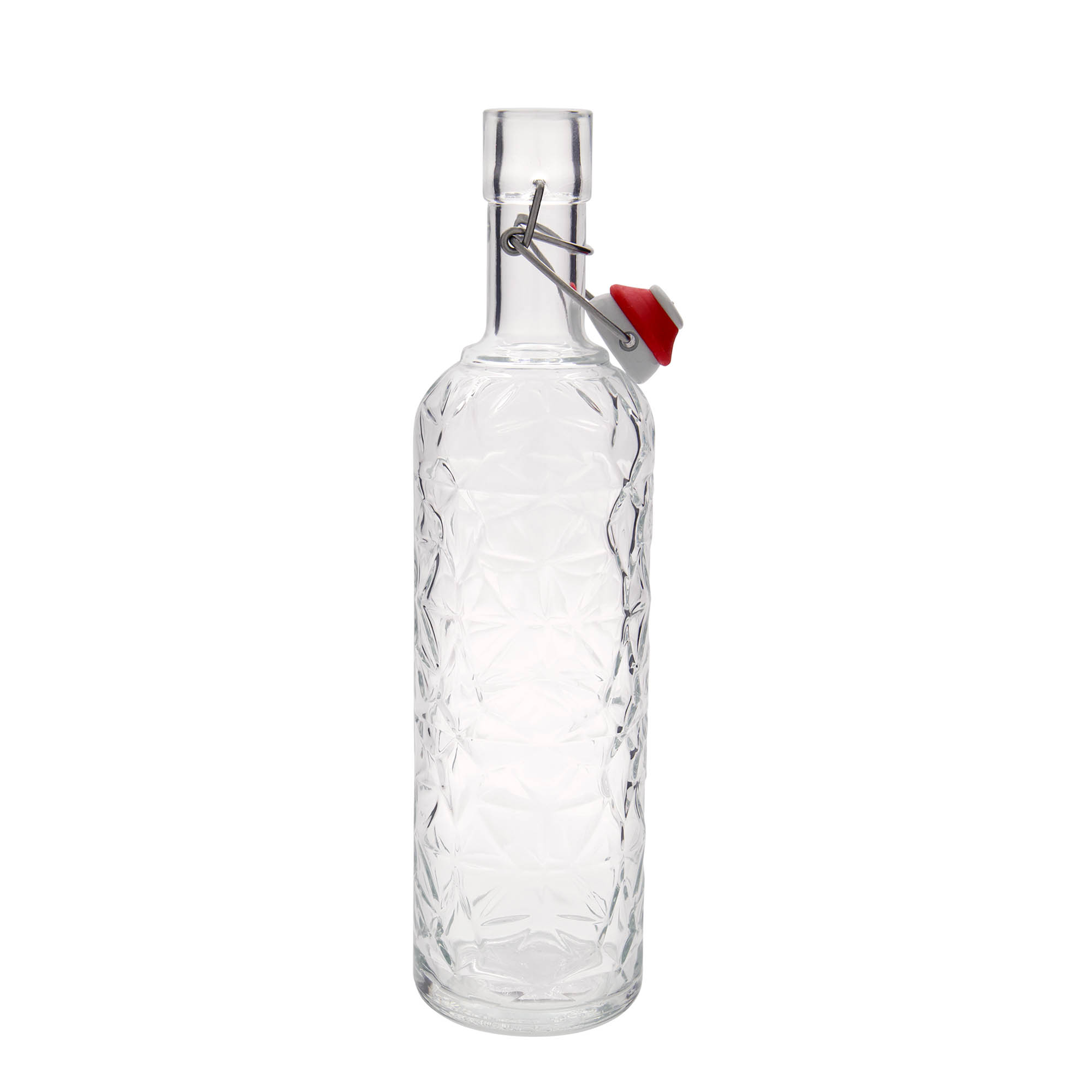 1.000 ml Glasflasche 'Oriente', Mündung: Bügelverschluss 1.000 ml Glasflasche 'Oriente', Mündung: Bügelverschluss