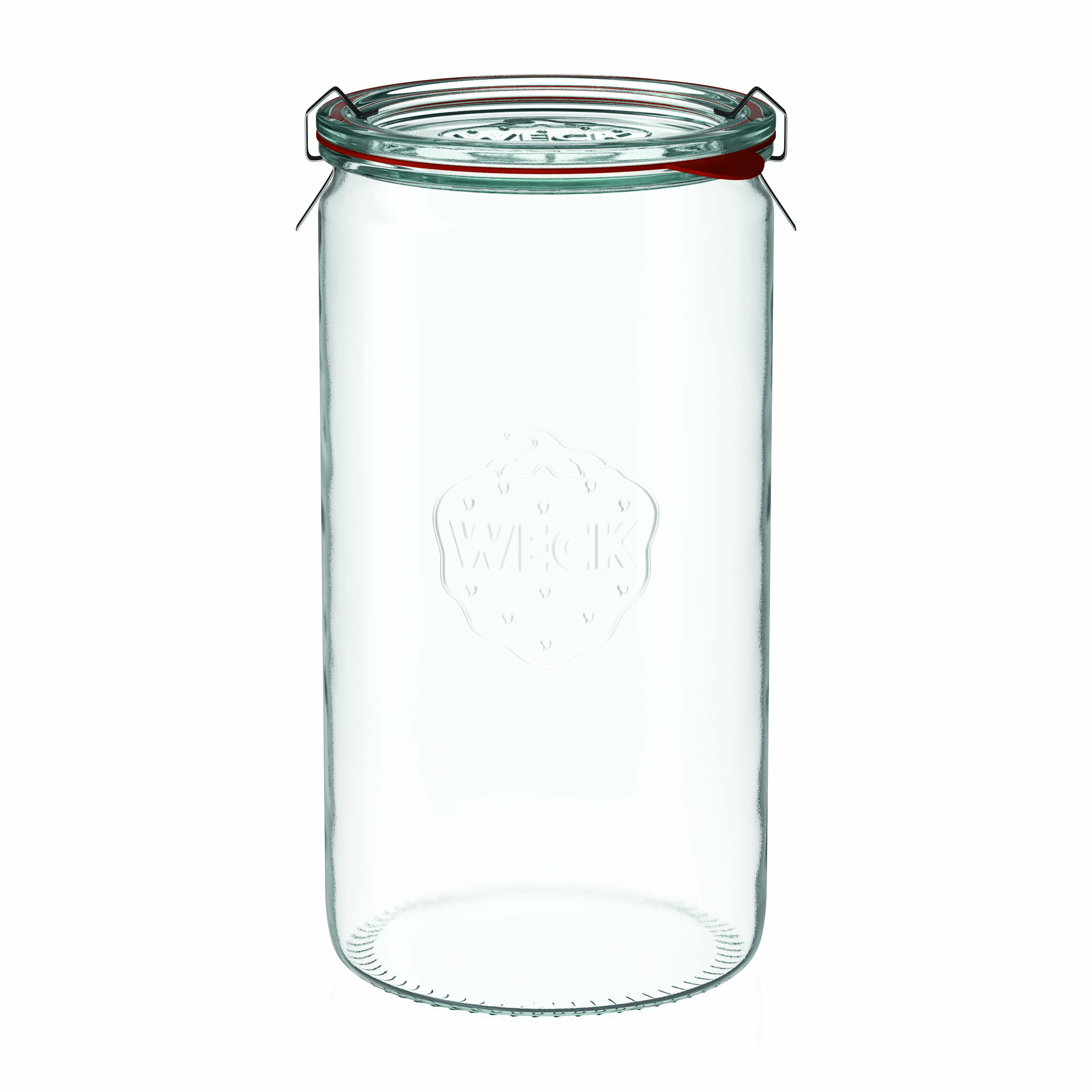 1.575 ml WECK-Zylinderglas, Mündung: Rundrand 1.575 ml WECK-Zylinderglas, Mündung: Rundrand