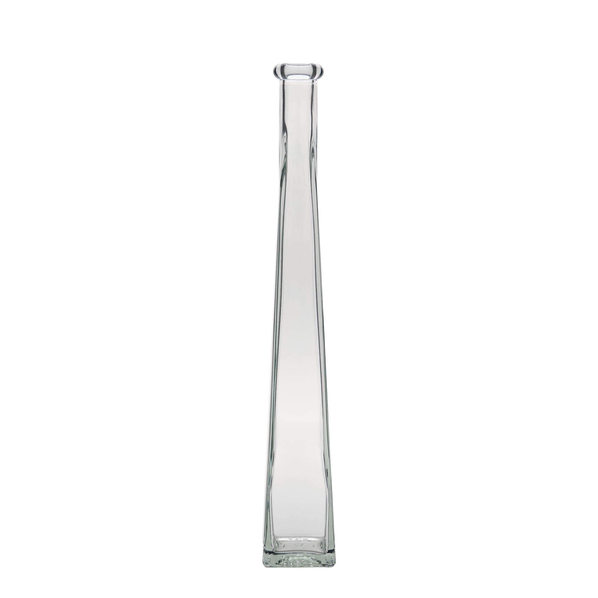 200 ml Glasflasche „Dama Quadrato“, quadratisch, Mündung: Kork