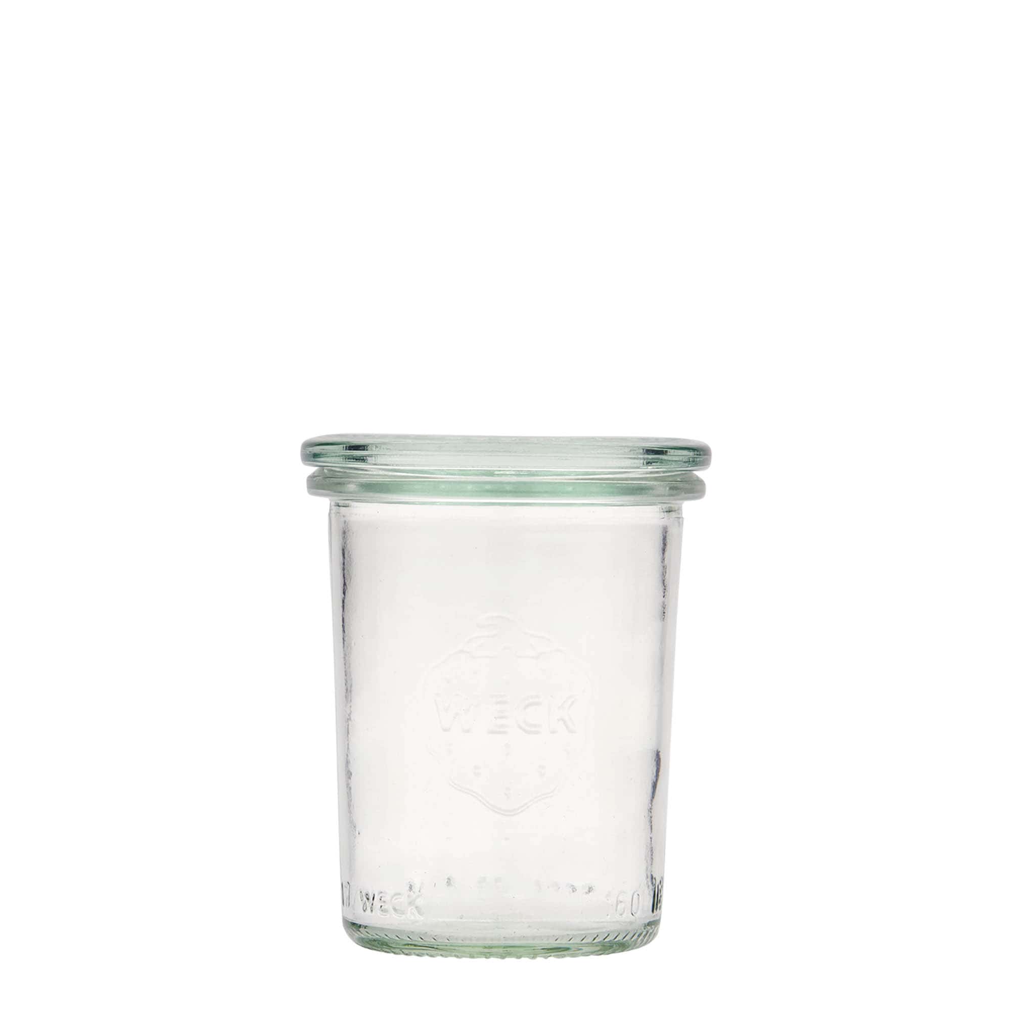 160 ml WECK-Sturzglas, Mündung: Rundrand