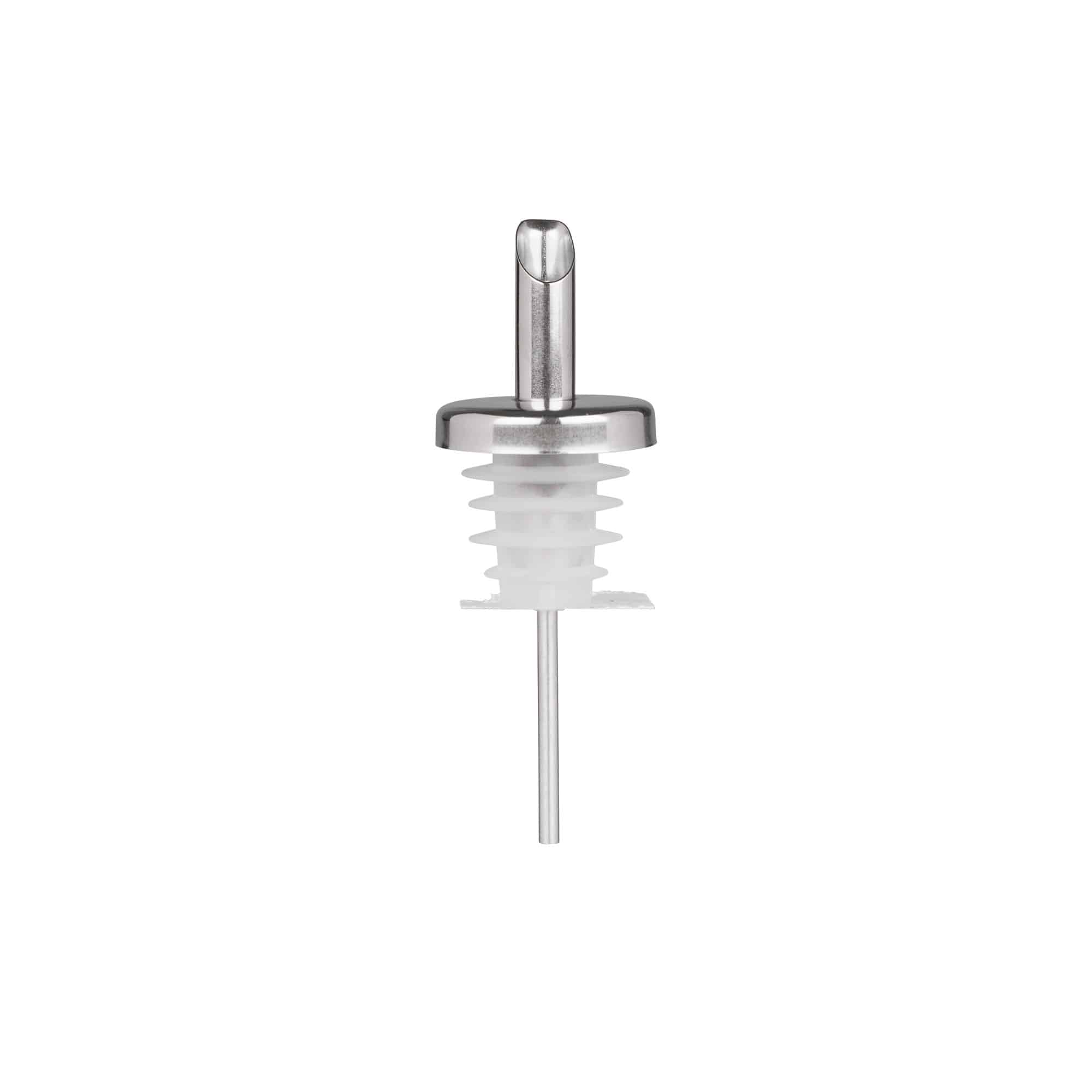 Ausgießer Inox Öl, Edelstahl, silber
