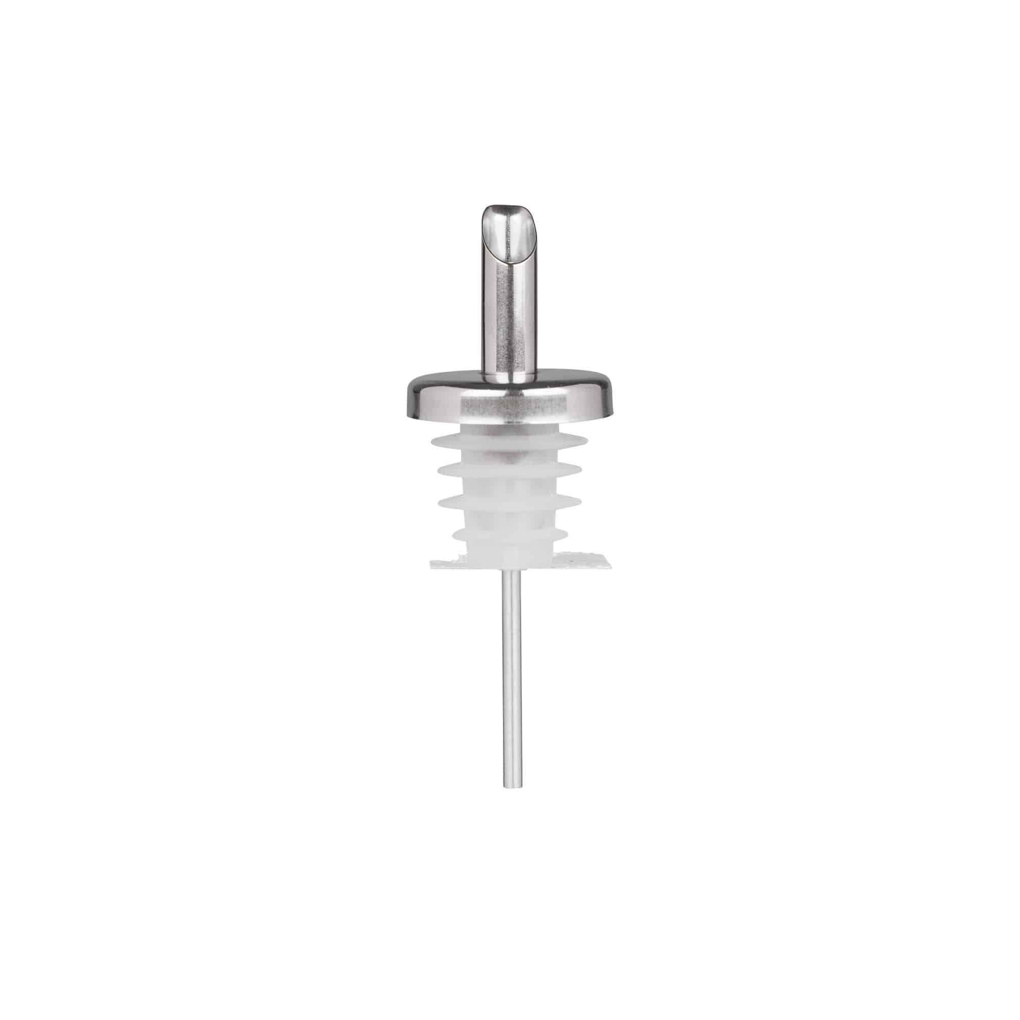 Ausgießer Inox Öl, Edelstahl, silber