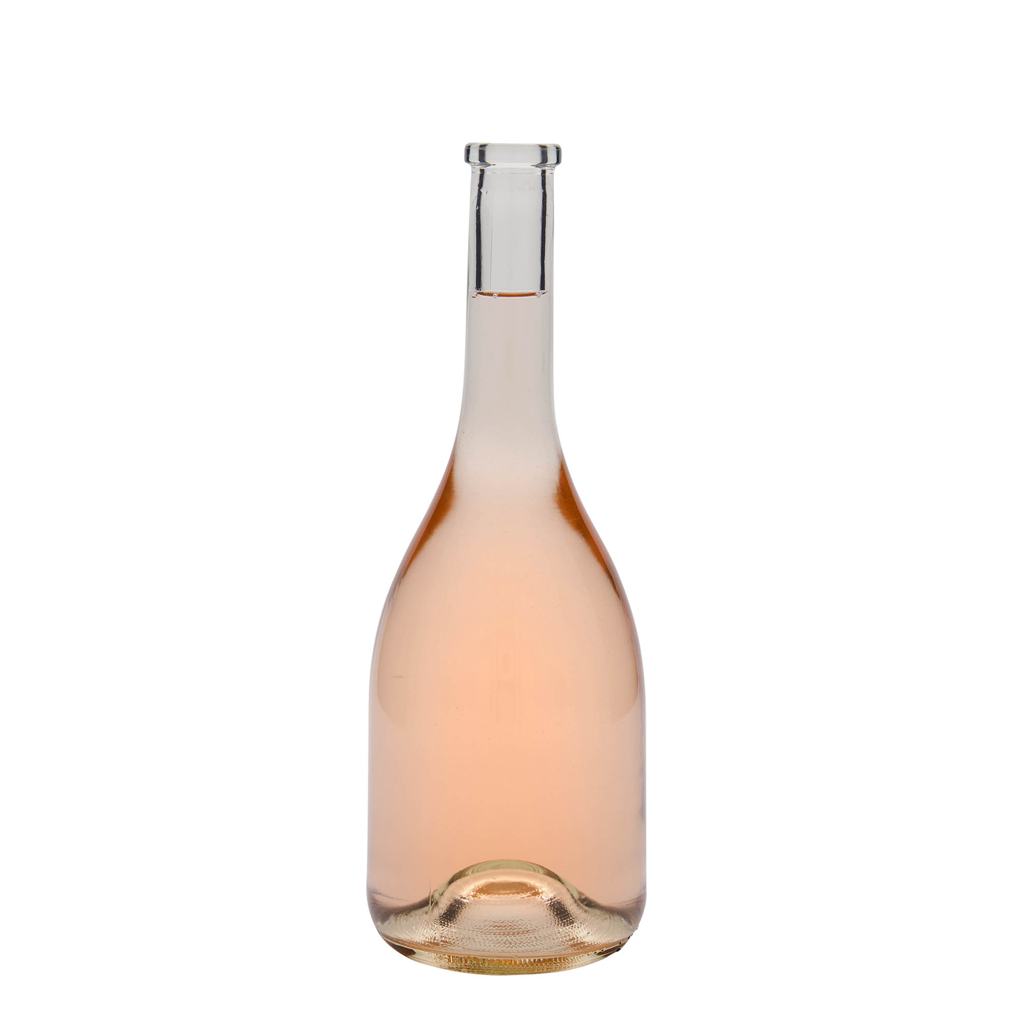750 ml Glasflasche „Rustica“, Mündung: Kork