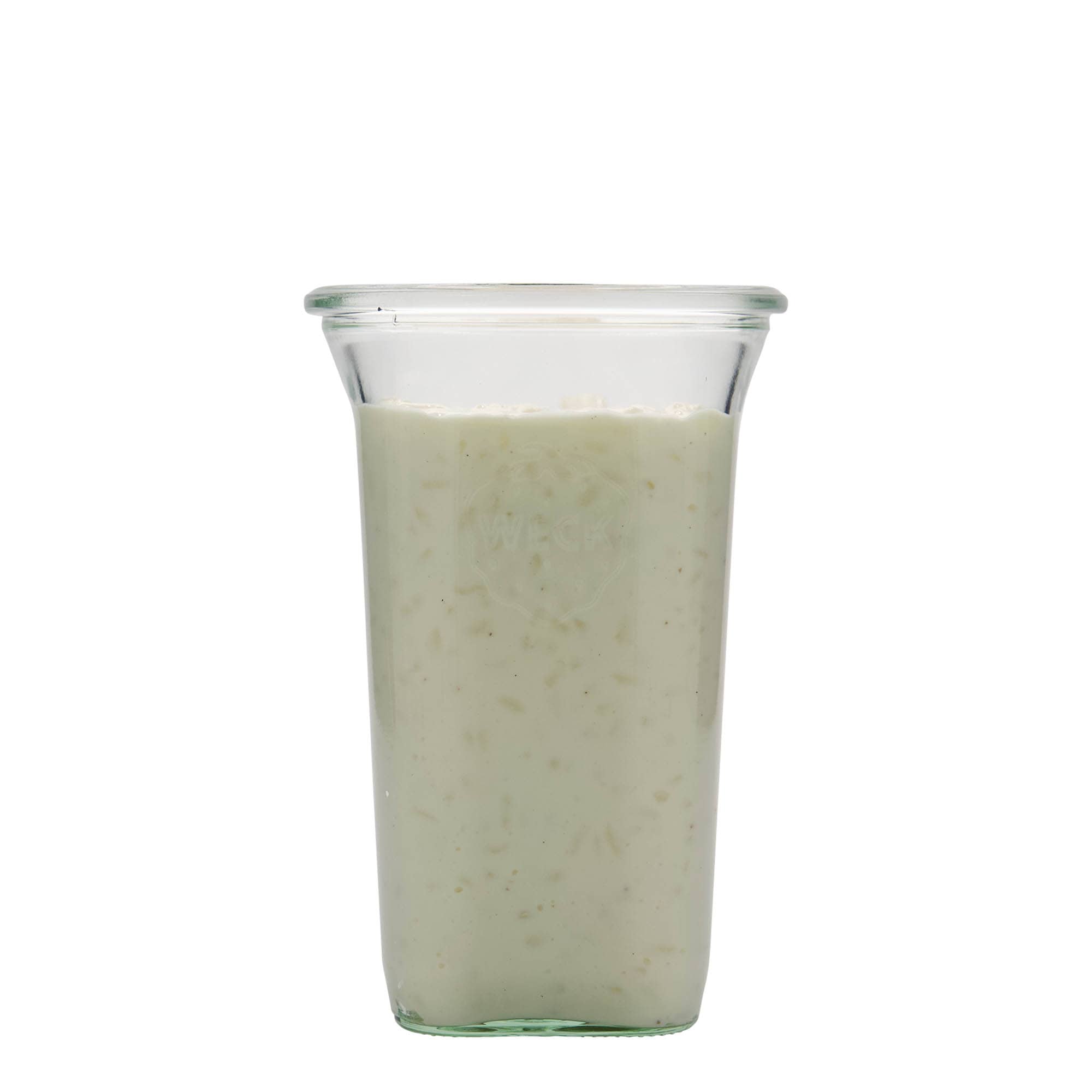 795 ml WECK-Quadroglas, quadratisch, Mündung: Rundrand 795 ml WECK-Quadroglas, quadratisch, Mündung: Rundrand