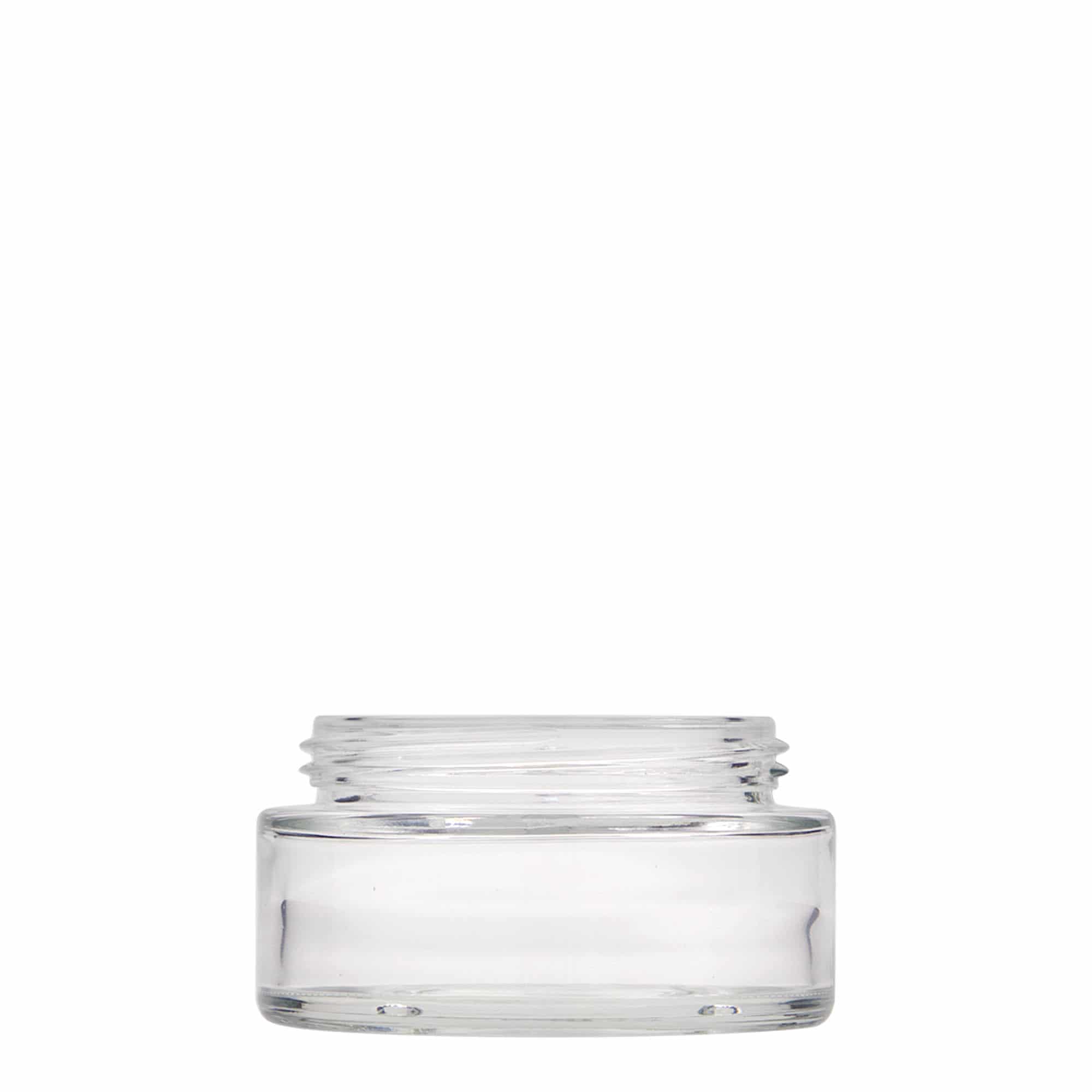 100 ml Tiegel 'Clear Edition', Glas, Mündung: Schraubverschluss
