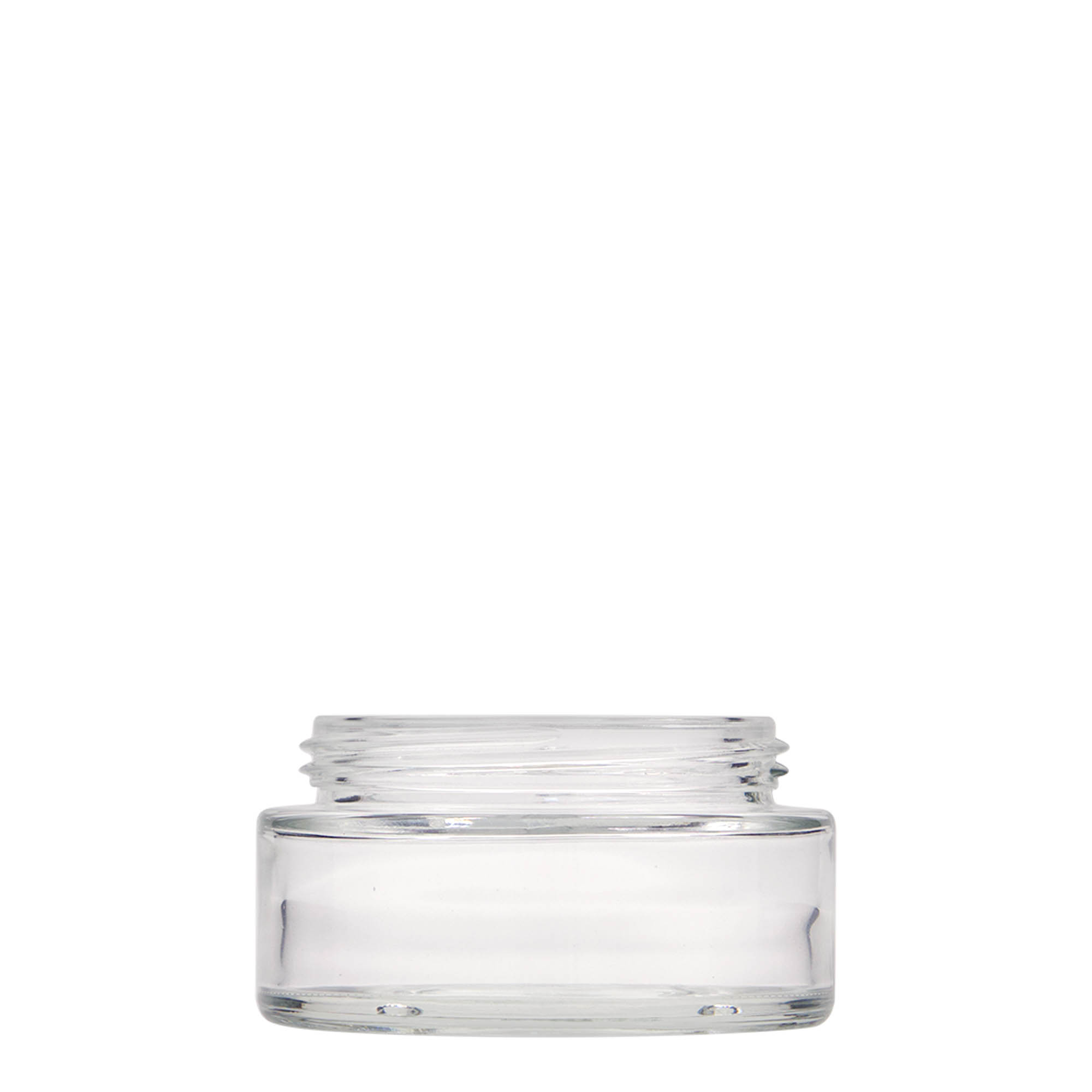 100 ml Tiegel „Clear Edition“, Glas, Mündung: Schraubverschluss