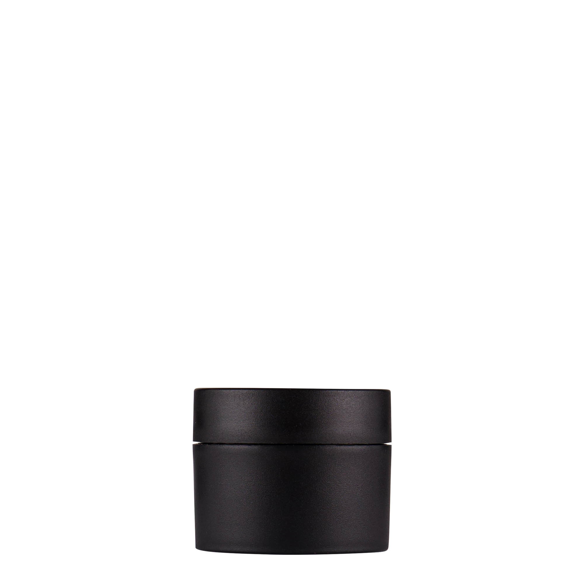 15 ml Kunststoffdose 'Antonella', PP, schwarz, Mündung: Schraubverschluss 15 ml Kunststoffdose 'Antonella', PP, schwarz, Mündung: Schraubverschluss