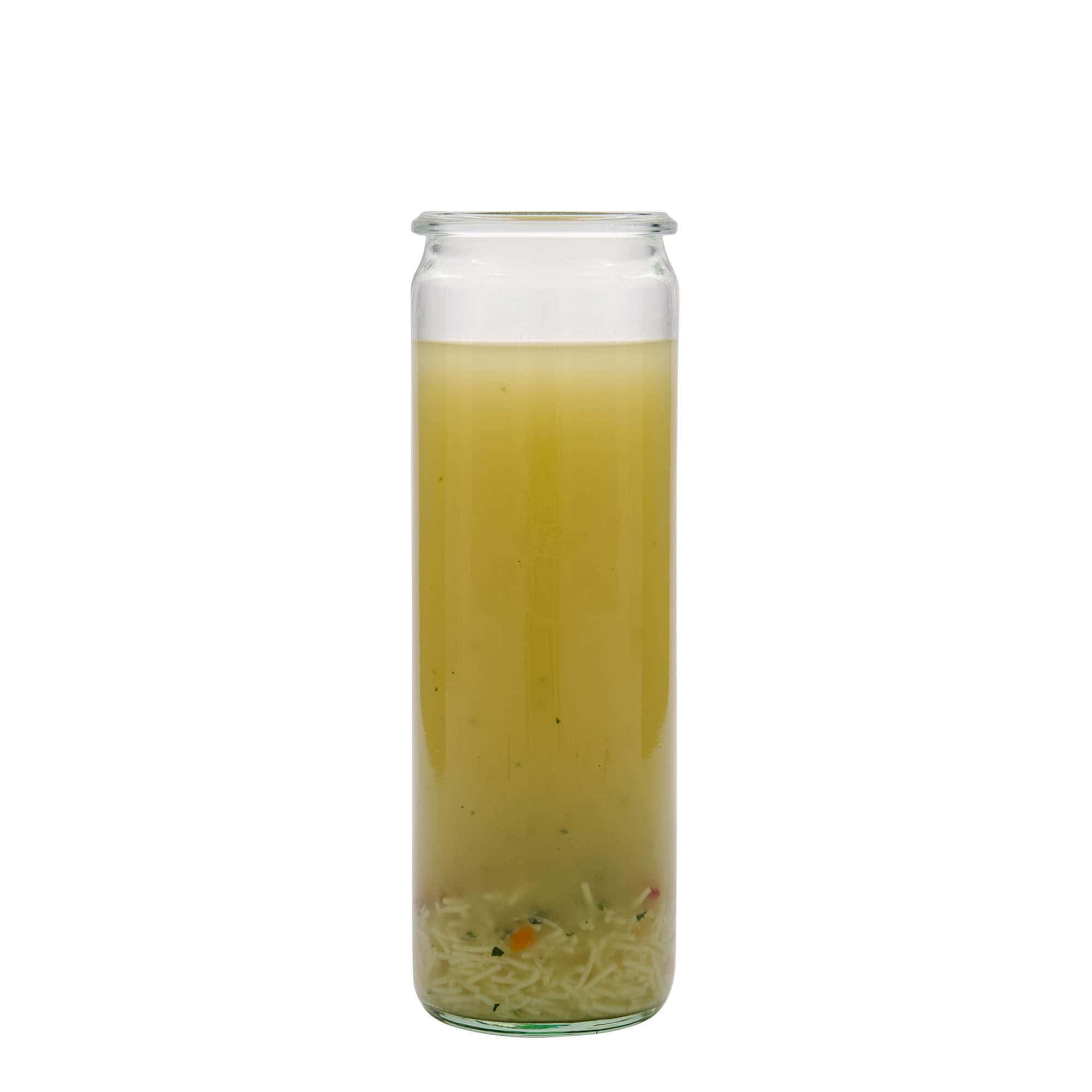 600 ml WECK-Zylinderglas, Mündung: Rundrand