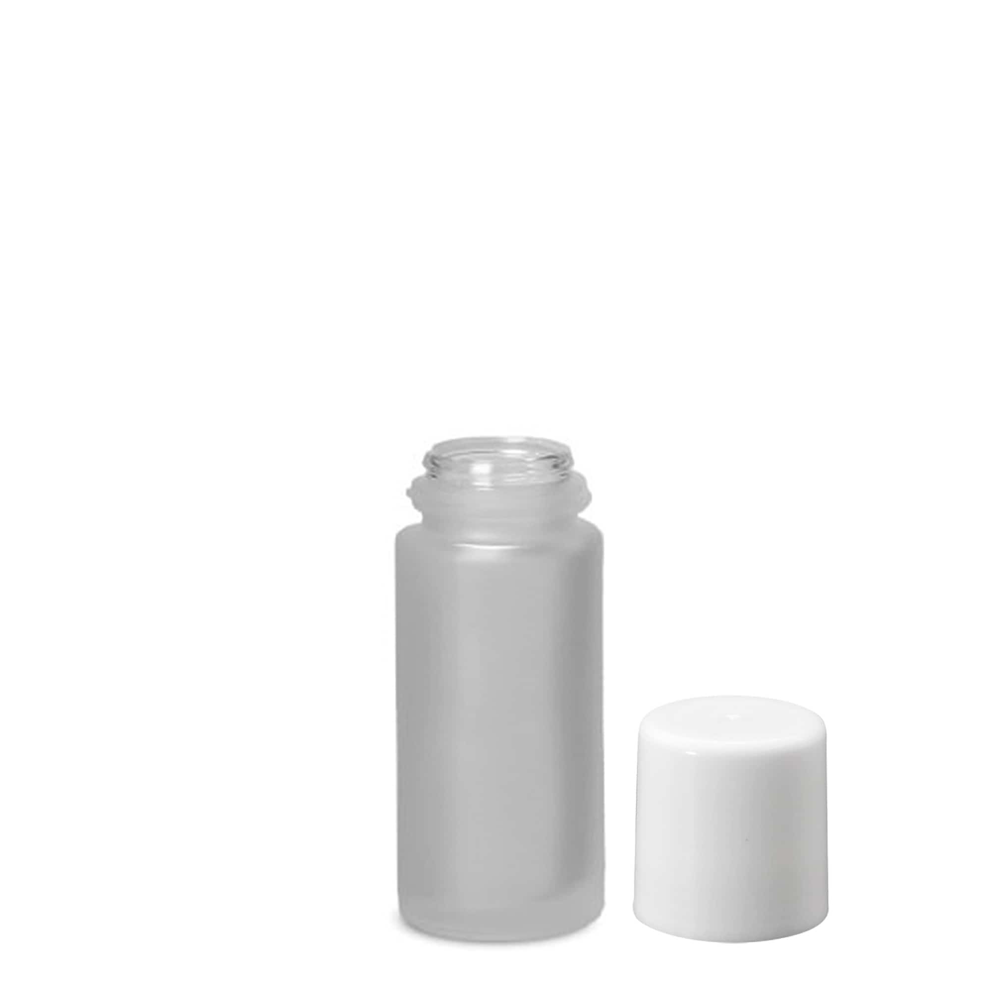 50 ml Roll-On-Flasche, Glas, geeist, Mündung: Schraubverschluss 50 ml Roll-On-Flasche, Glas, geeist, Mündung: Schraubverschluss