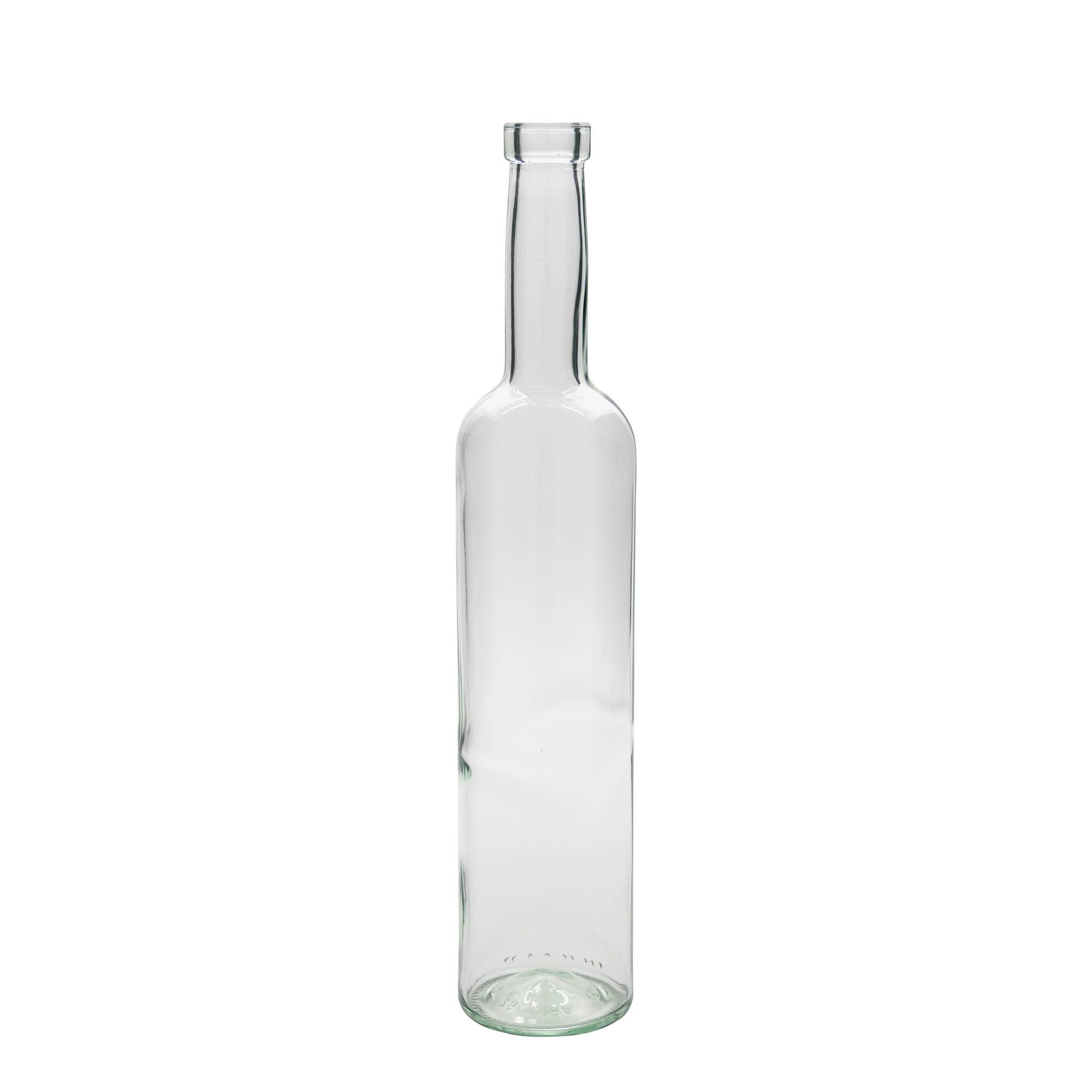 500 ml Glasflasche 'Bordeaux', Mündung: Kork 500 ml Glasflasche 'Bordeaux', Mündung: Kork