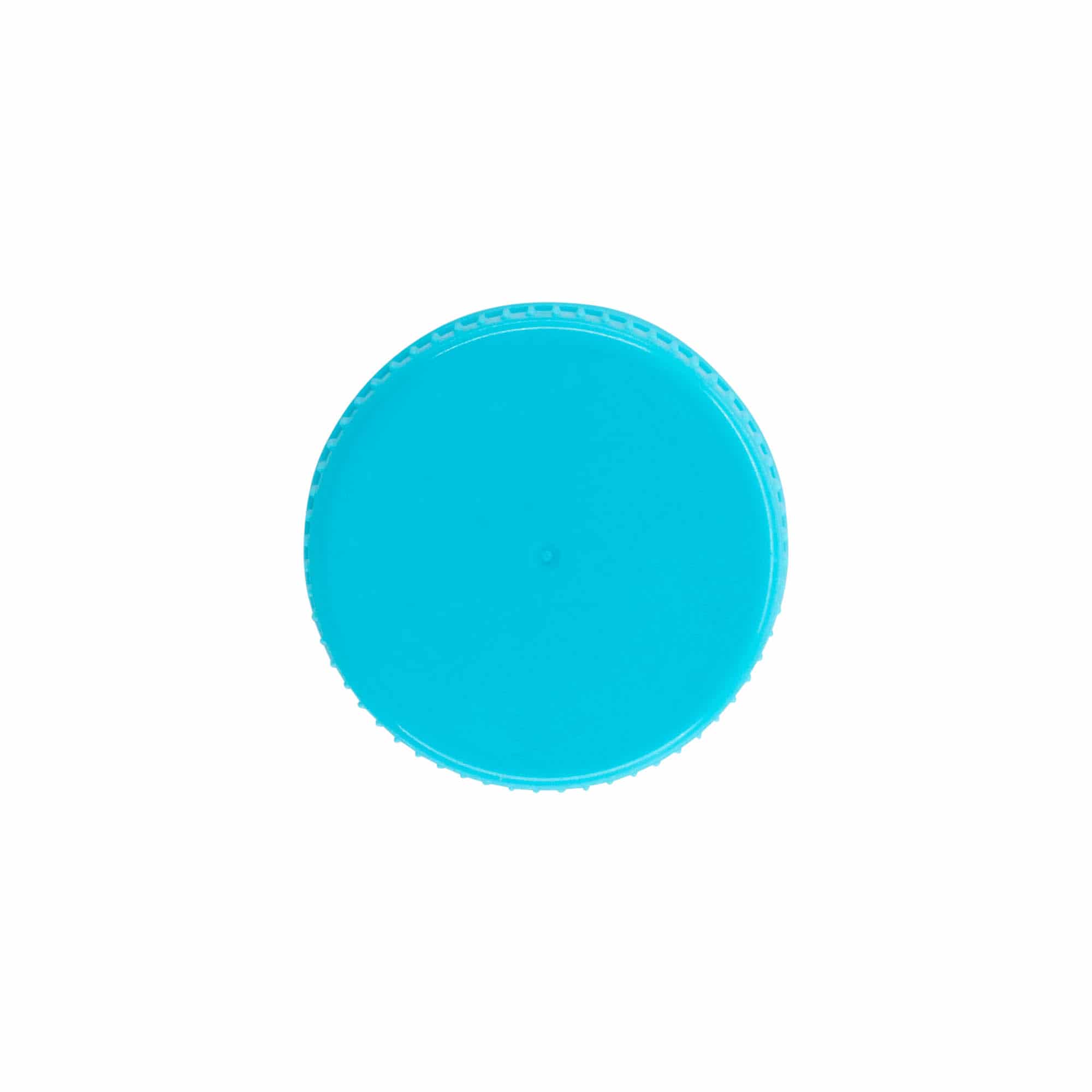 Schraubverschluss 40mm, PE-Kunststoff, hellblau