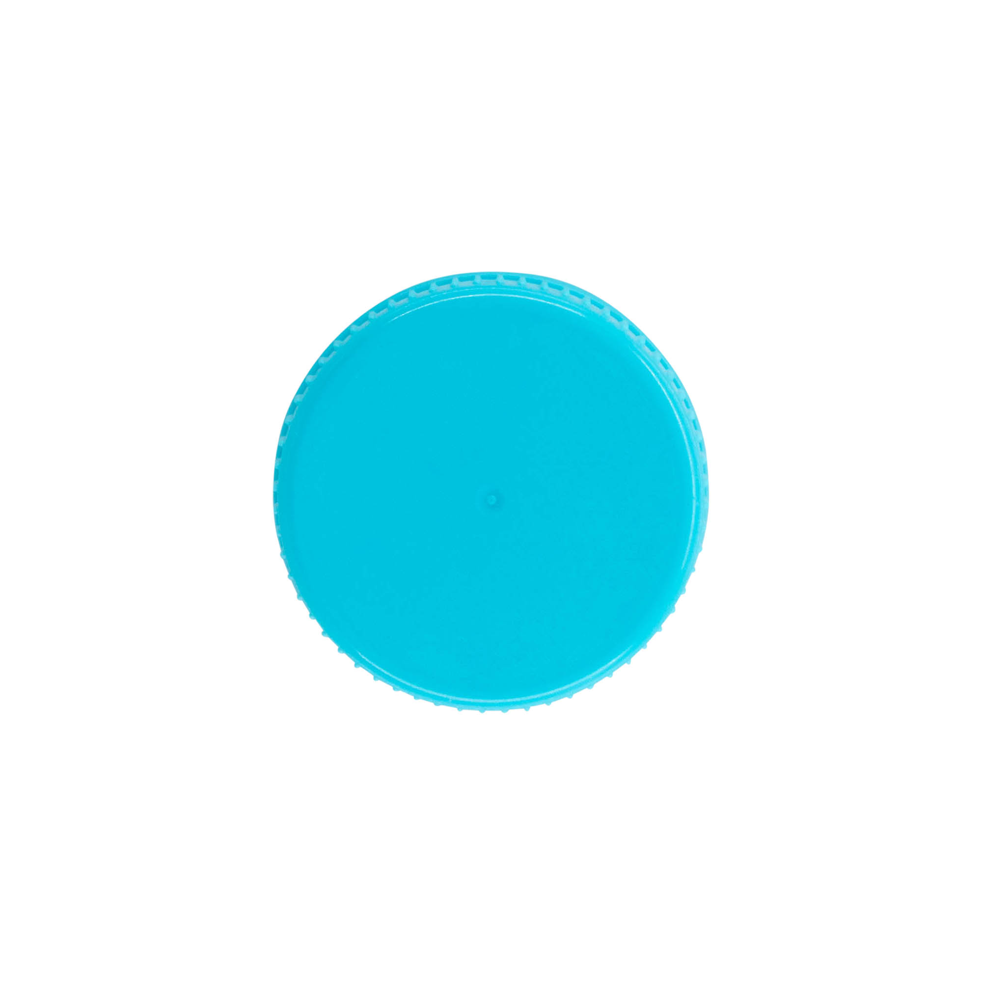 Schraubverschluss 40mm, PE-Kunststoff, hellblau Schraubverschluss 40mm, PE-Kunststoff, hellblau