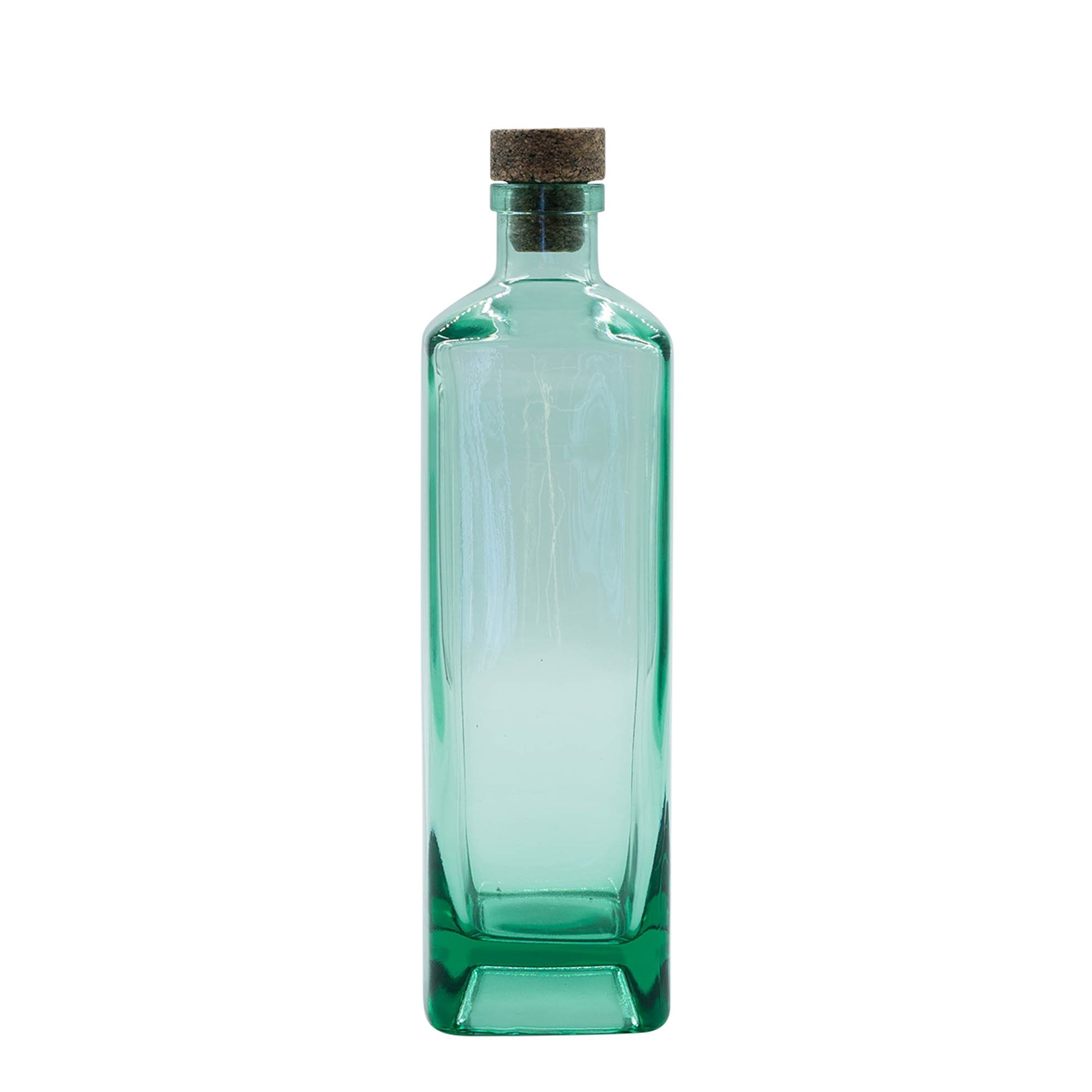 700 ml Glasflasche 'Silo', Mündung: Kork 700 ml Glasflasche 'Silo', Mündung: Kork