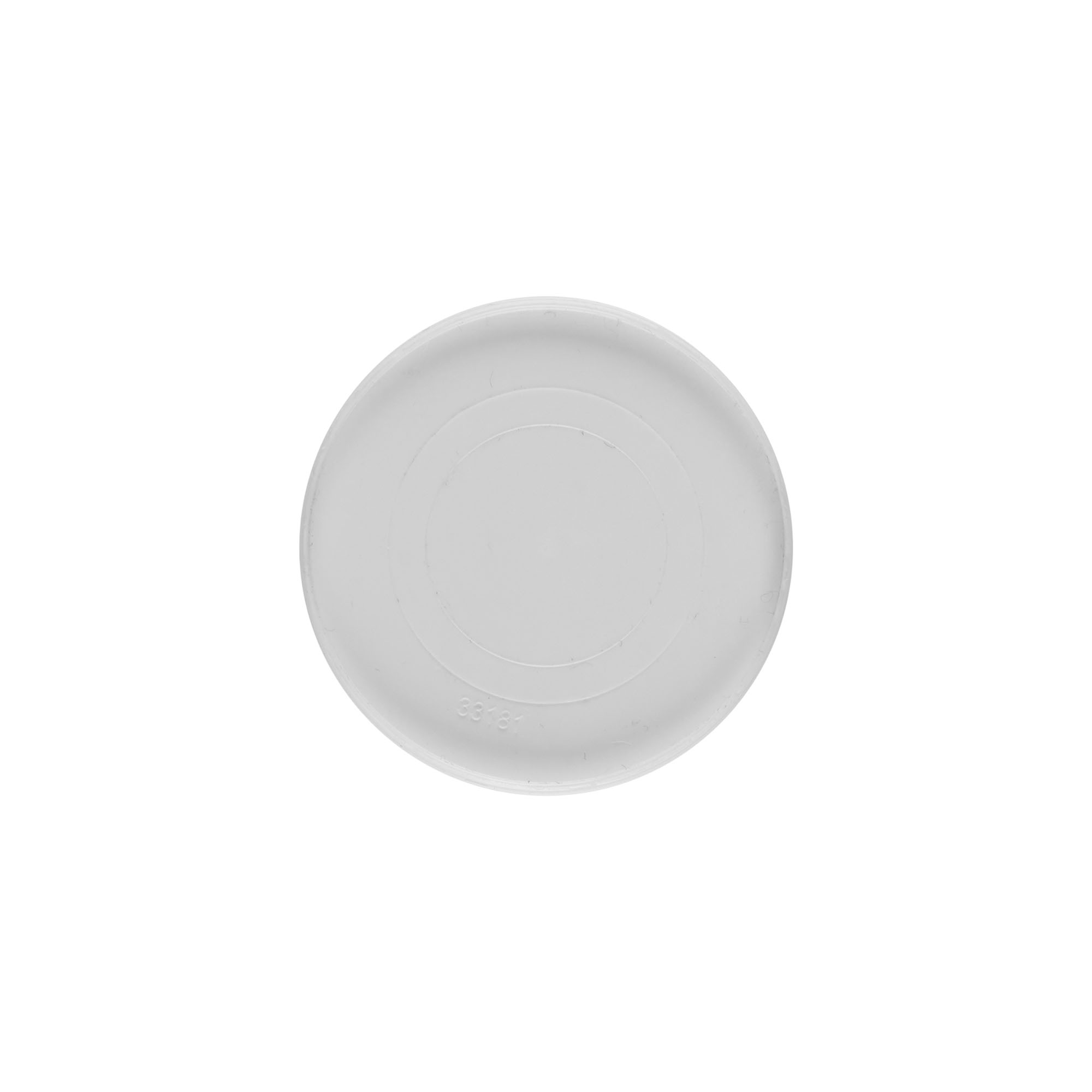 Abdeckscheibe für 30 ml 'Bianca', PP-Kunststoff, weiß