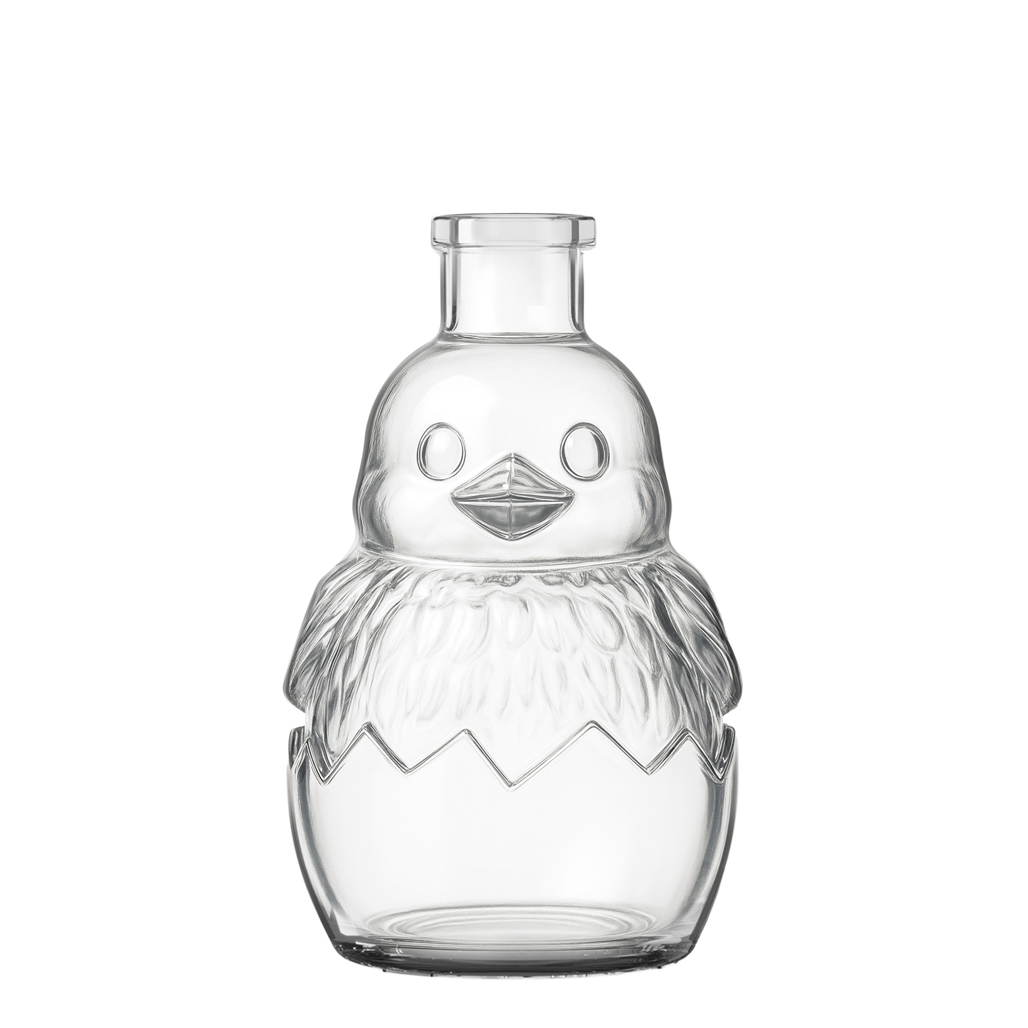 200 ml Glasflasche 'Küken, Mündung: Kork 200 ml Glasflasche 'Küken, Mündung: Kork