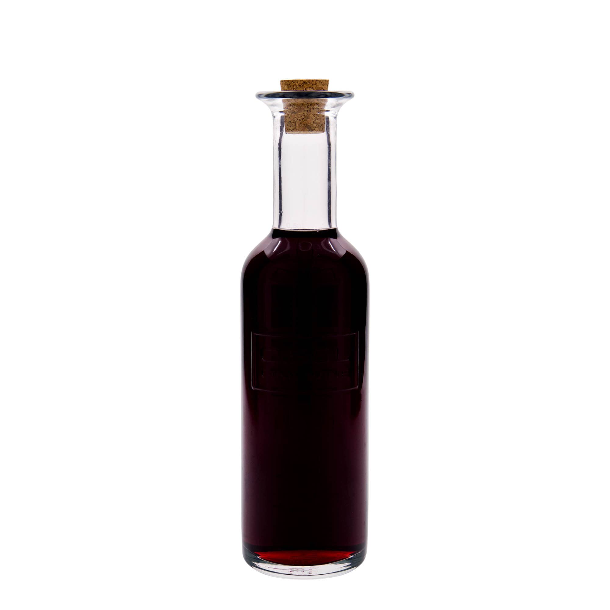 500 ml Glasflasche 'Optima Fine Wine', Mündung: Kork