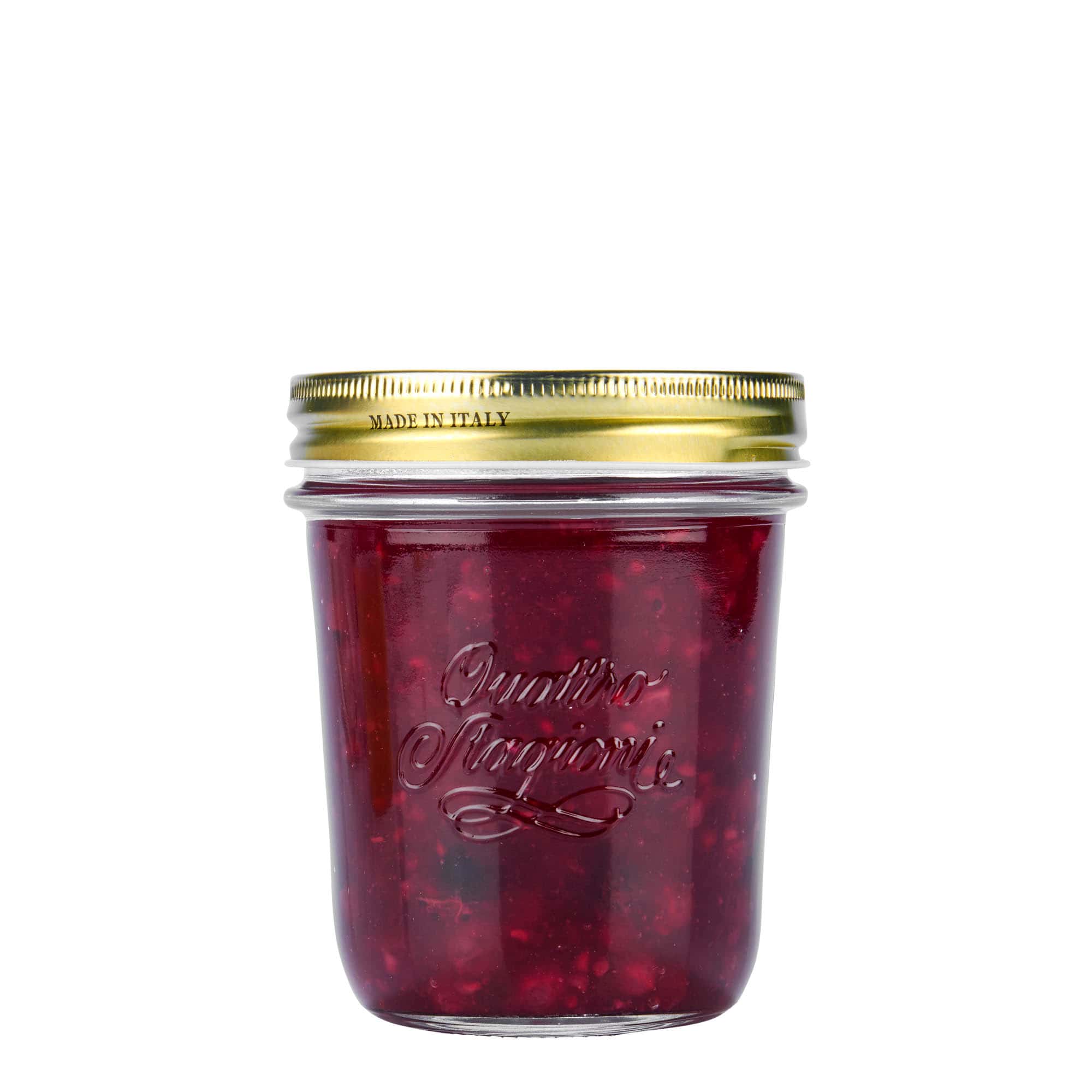 320 ml Sturzglas 'Quattro Stagioni', Mündung: Schraubverschluss