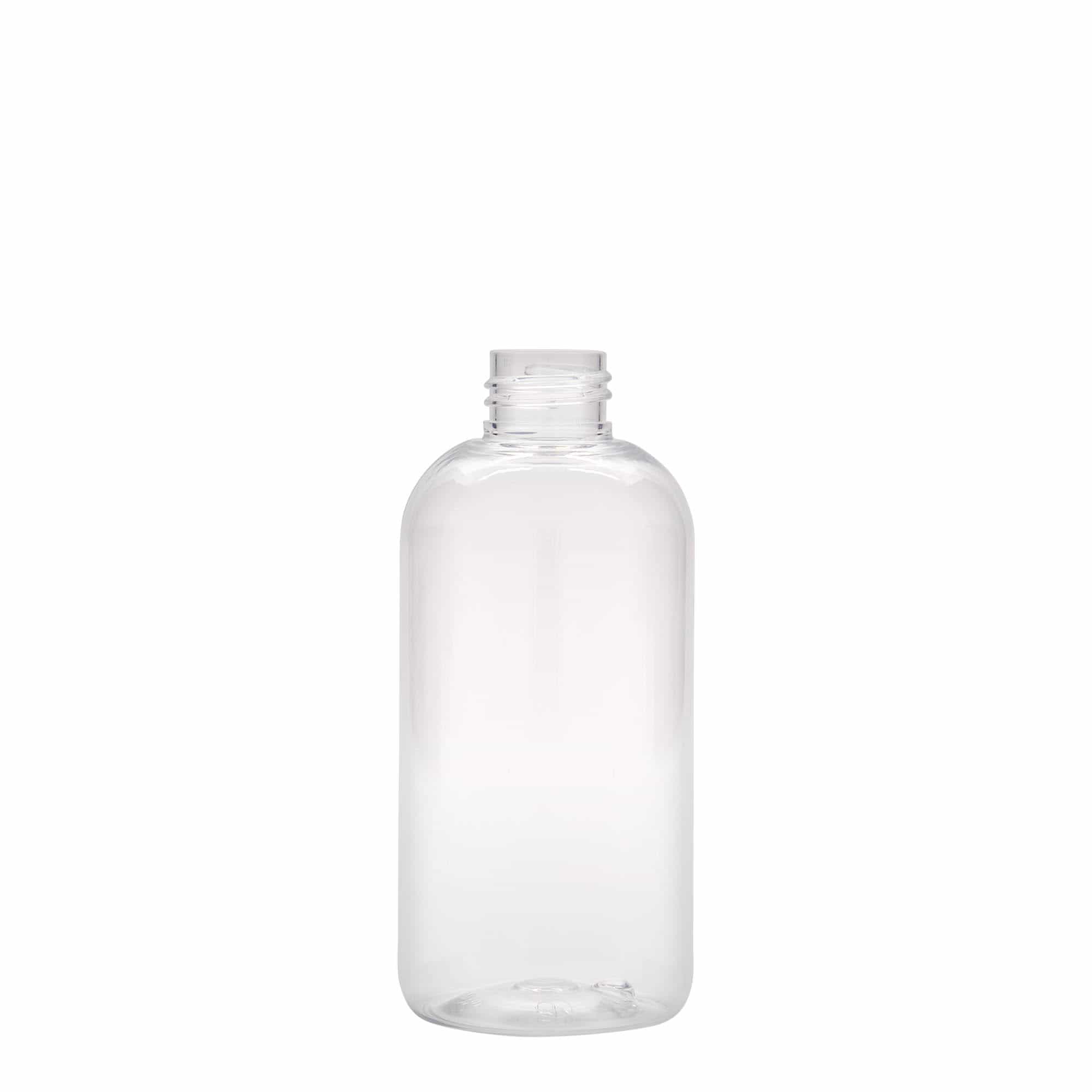 200 ml PET-Flasche 'Boston', Kunststoff, Mündung: GPI 24/410 200 ml PET-Flasche 'Boston', Kunststoff, Mündung: GPI 24/410