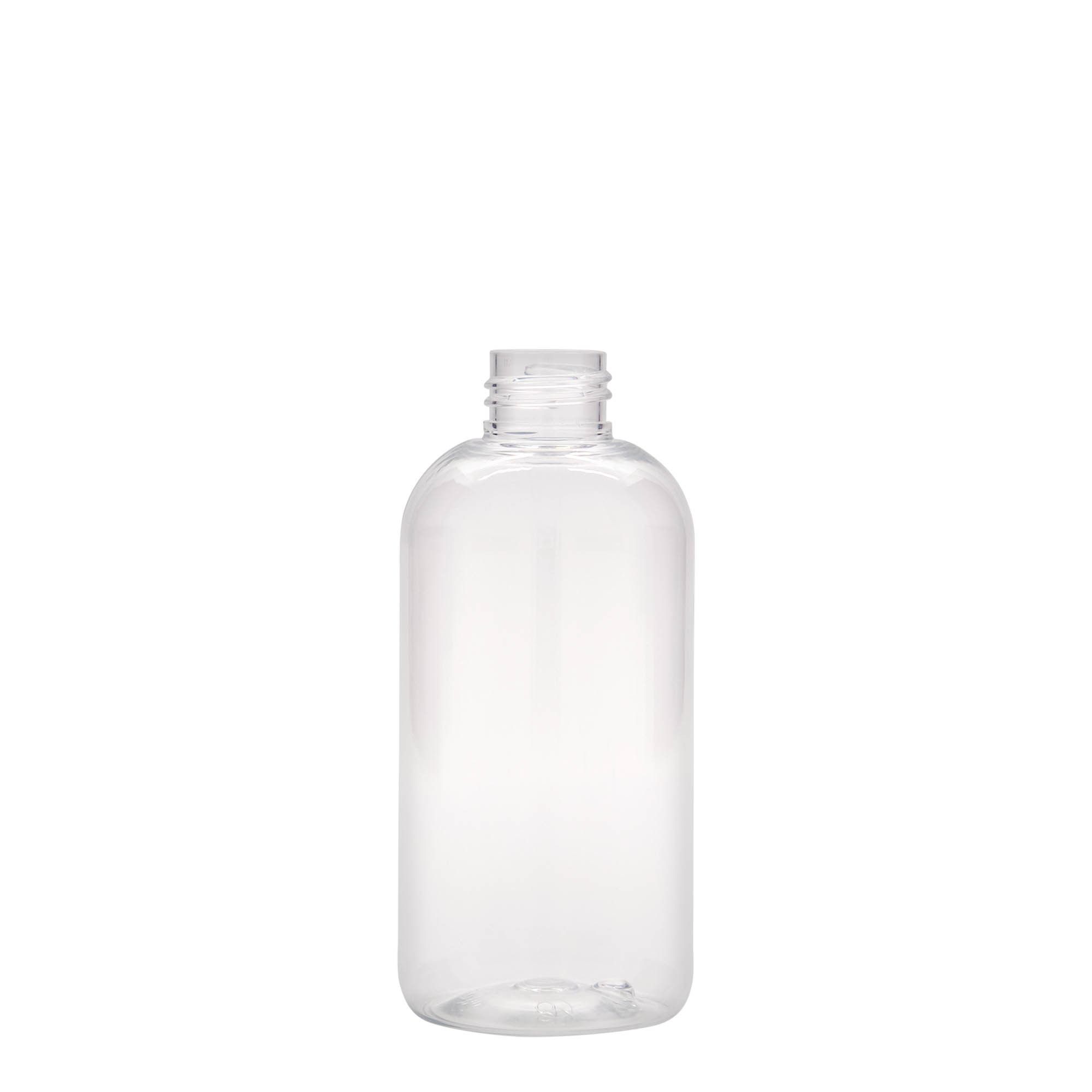 200 ml PET-Flasche 'Boston', Kunststoff, Mündung: 24/410 200 ml PET-Flasche 'Boston', Kunststoff, Mündung: 24/410