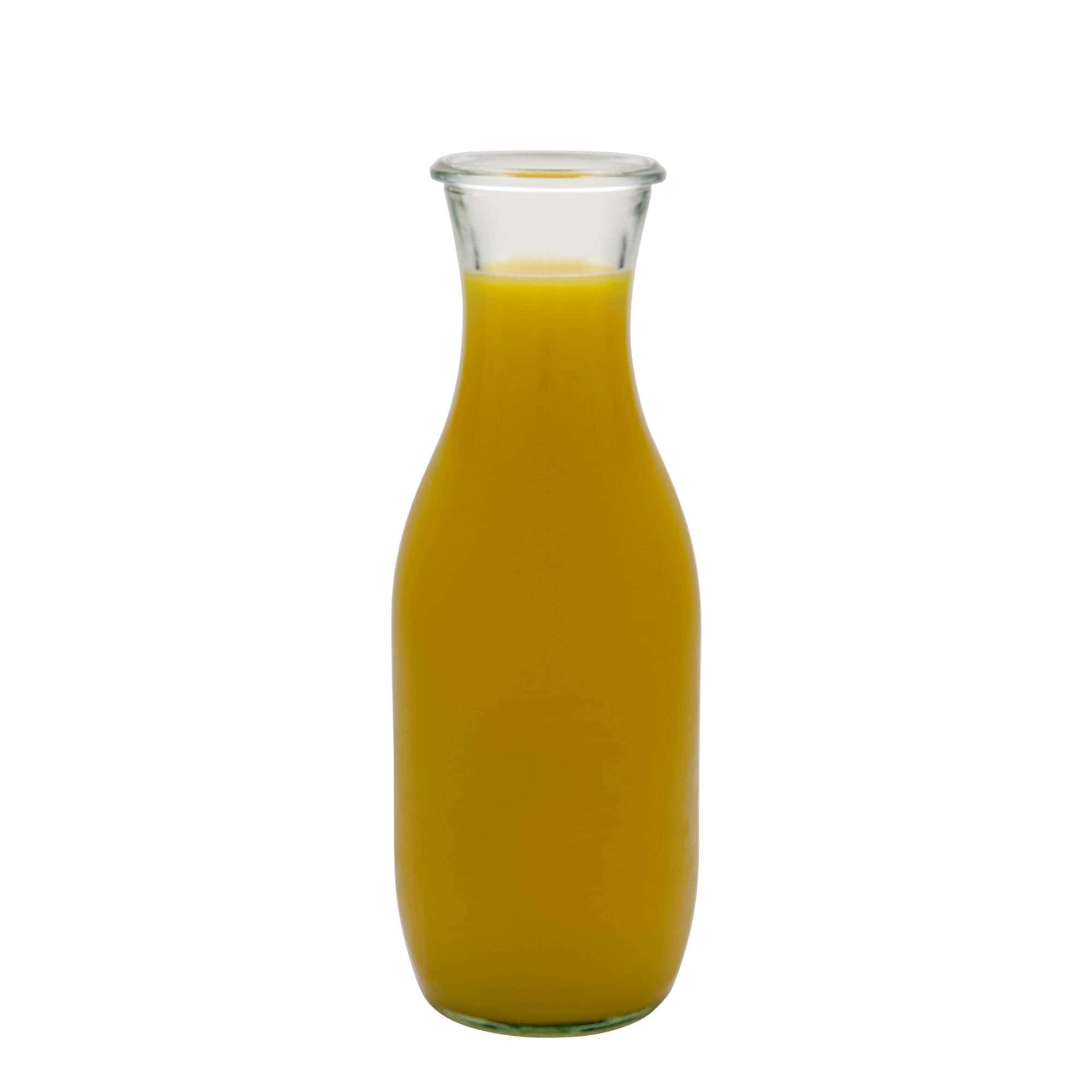 1.000 ml WECK-Saftflasche, Mündung: Rundrand