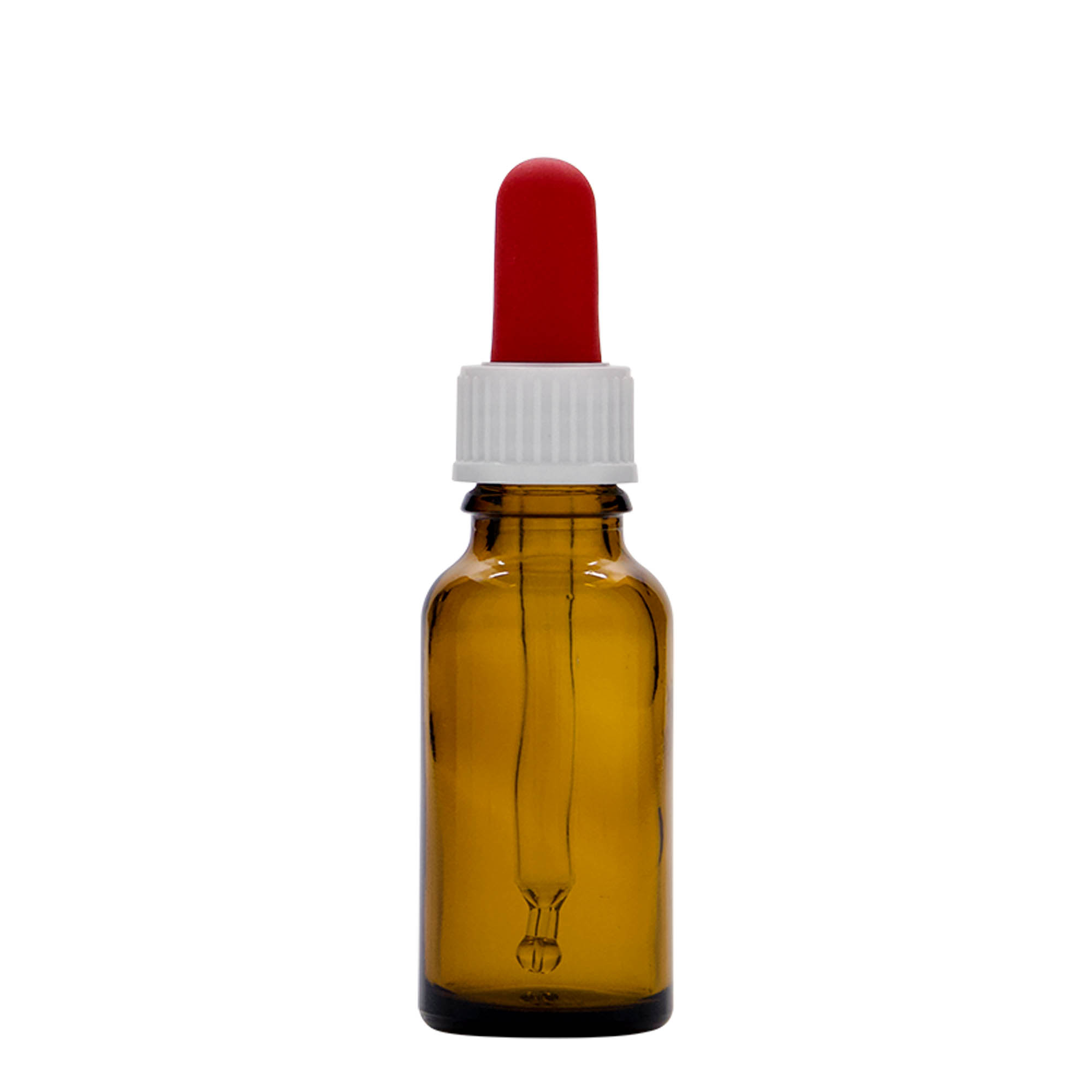 20 ml Pipettenflasche Medizin, Glas, braun, Mündung: DIN 18 20 ml Pipettenflasche Medizin, Glas, braun, Mündung: DIN 18