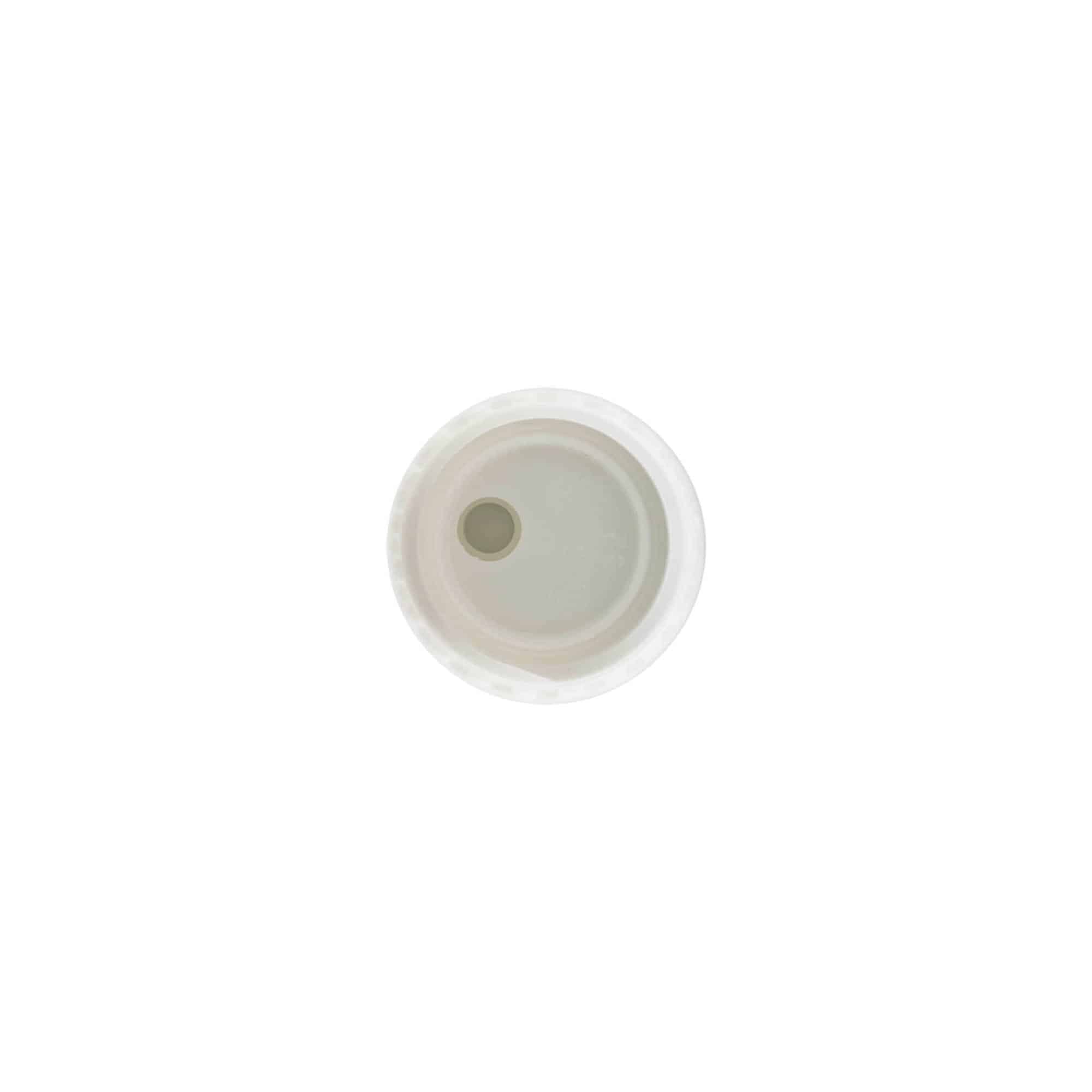 Schraubverschluss Disc Top, PP-Kunststoff, weiß, für Mündung: 24/410 Schraubverschluss Disc Top, PP-Kunststoff, weiß, für Mündung: 24/410