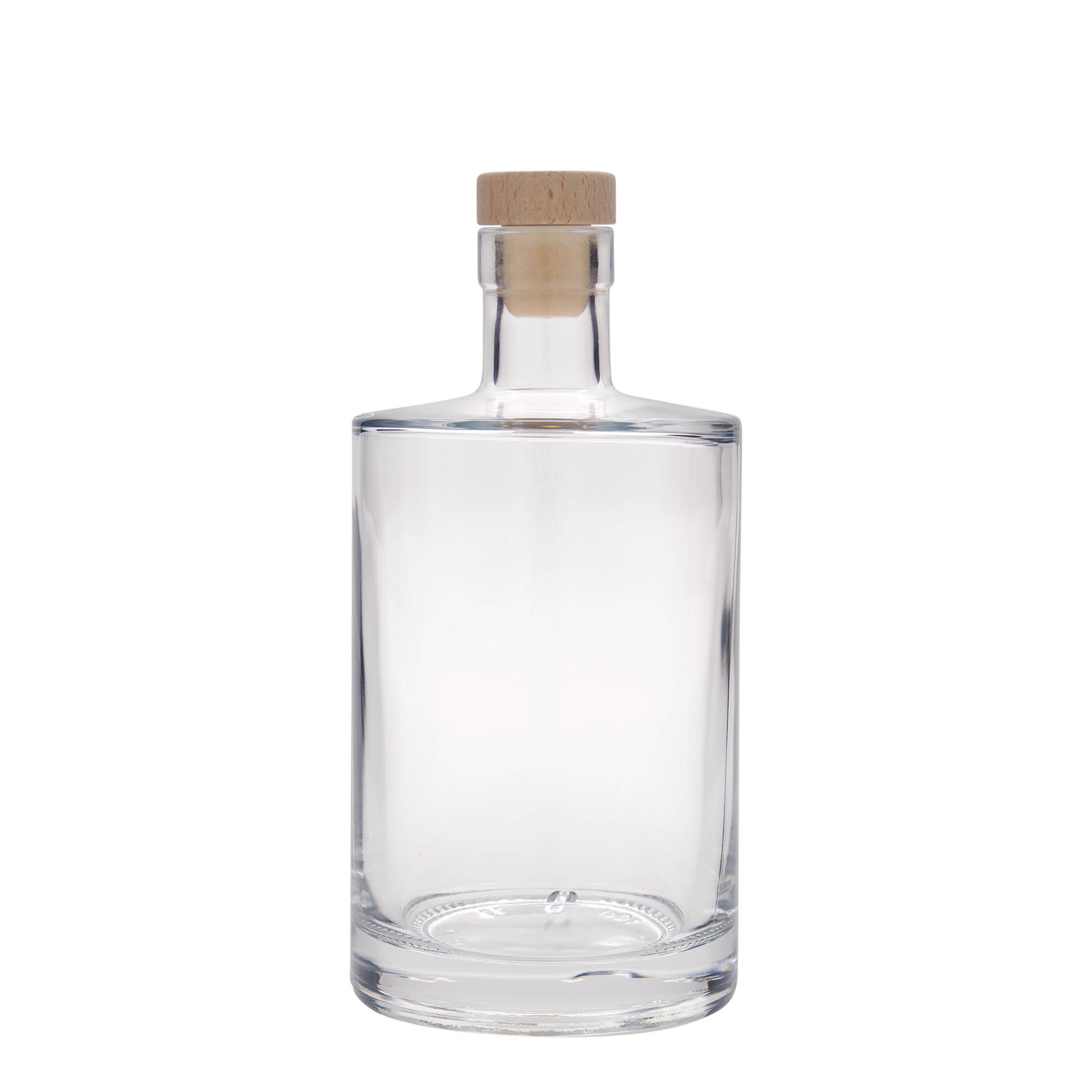 700 ml Glasflasche „Aventura“, Mündung: Kork